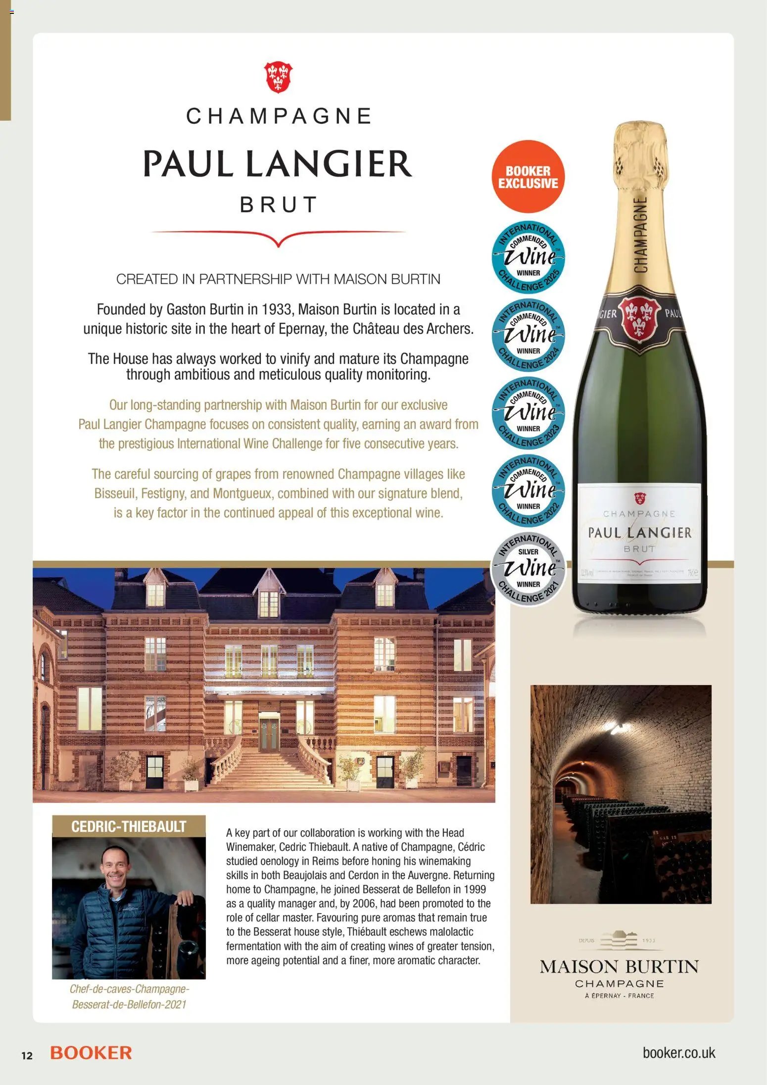 Booker Wholesale - Wine Guide