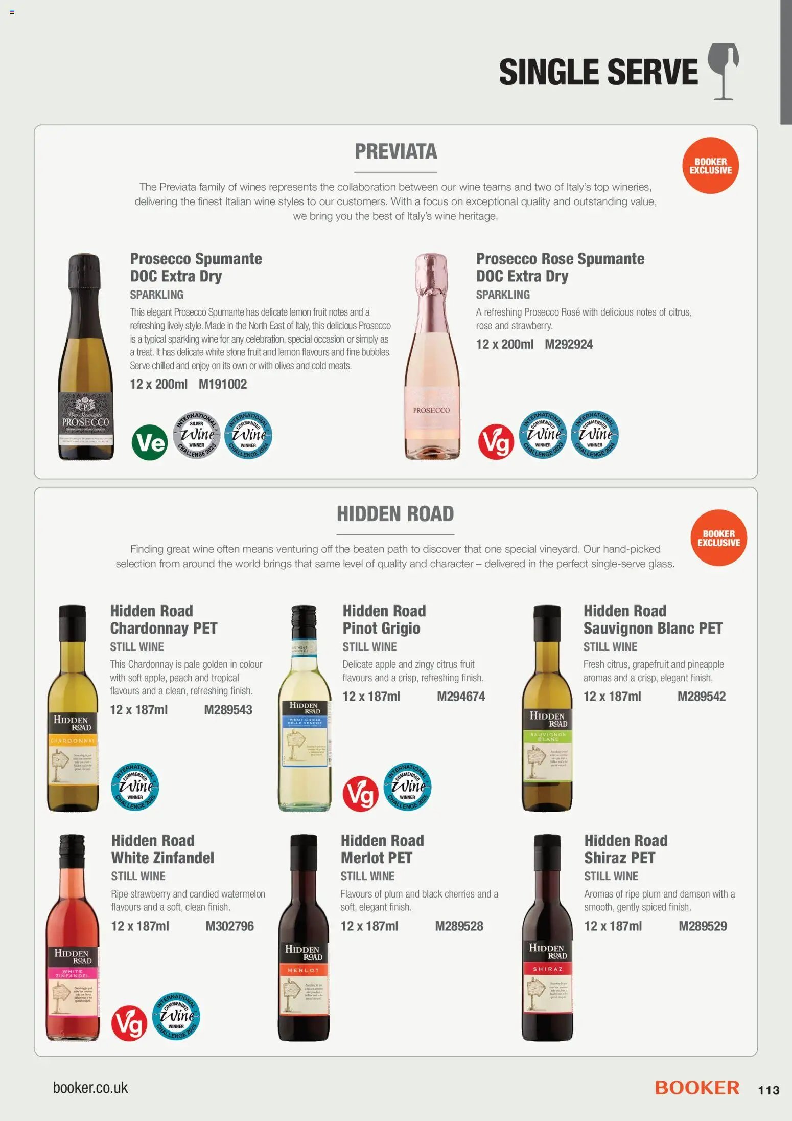 Booker Wholesale - Wine Guide