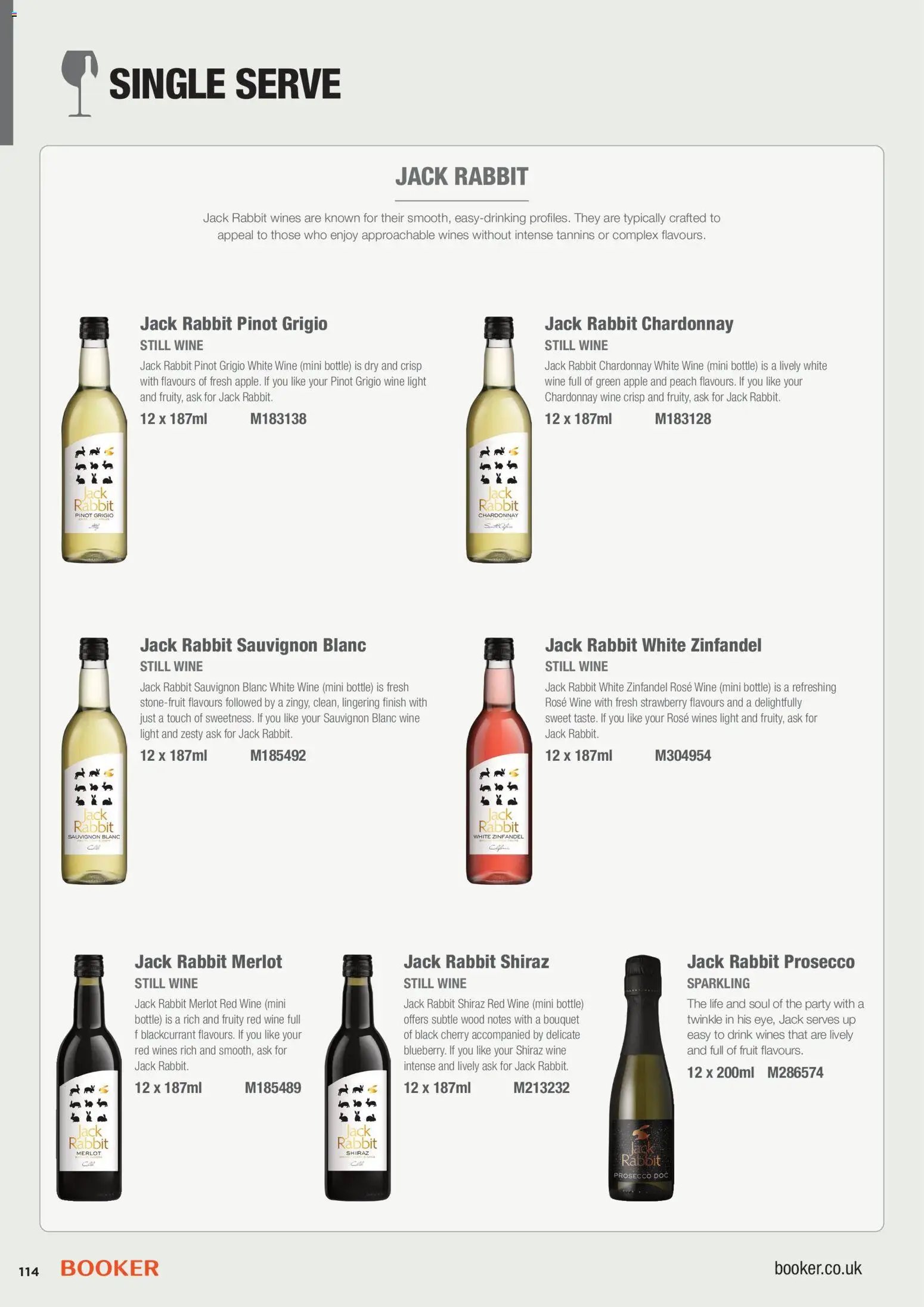 Booker Wholesale - Wine Guide