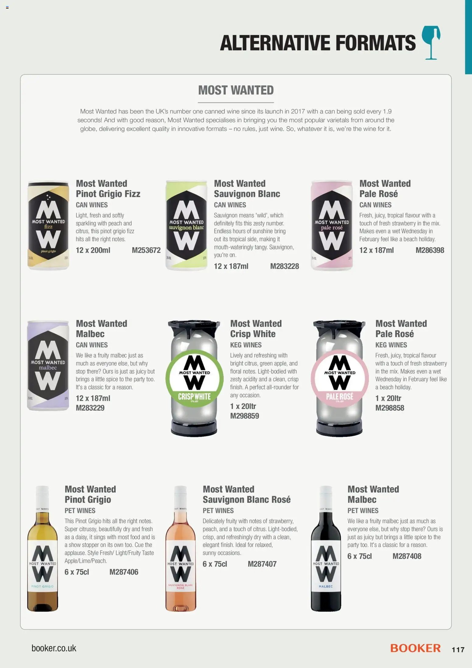 Booker Wholesale - Wine Guide