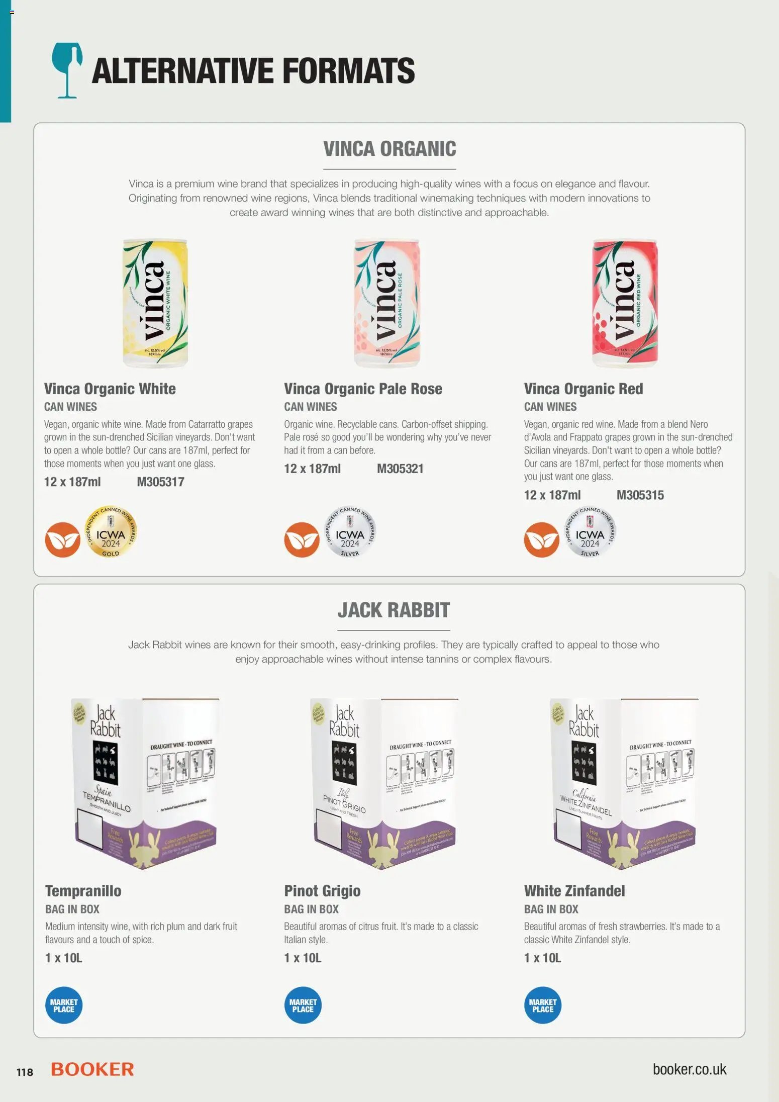 Booker Wholesale - Wine Guide
