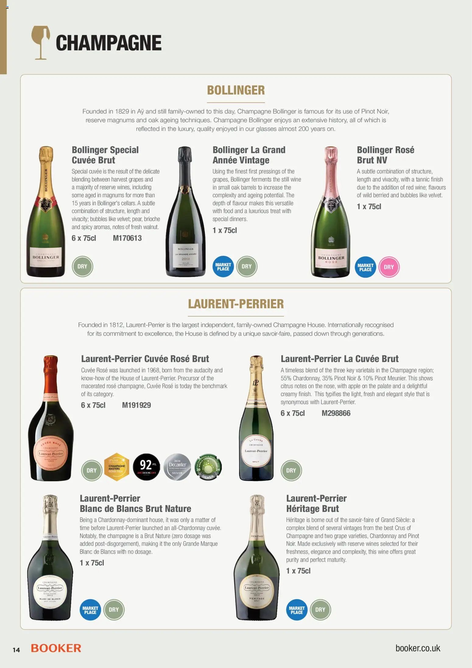 Booker Wholesale - Wine Guide