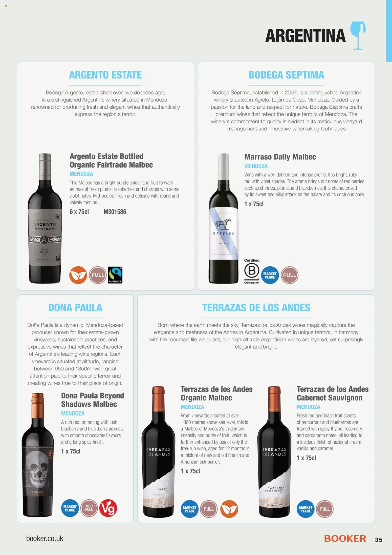 Booker Wholesale - Wine Guide