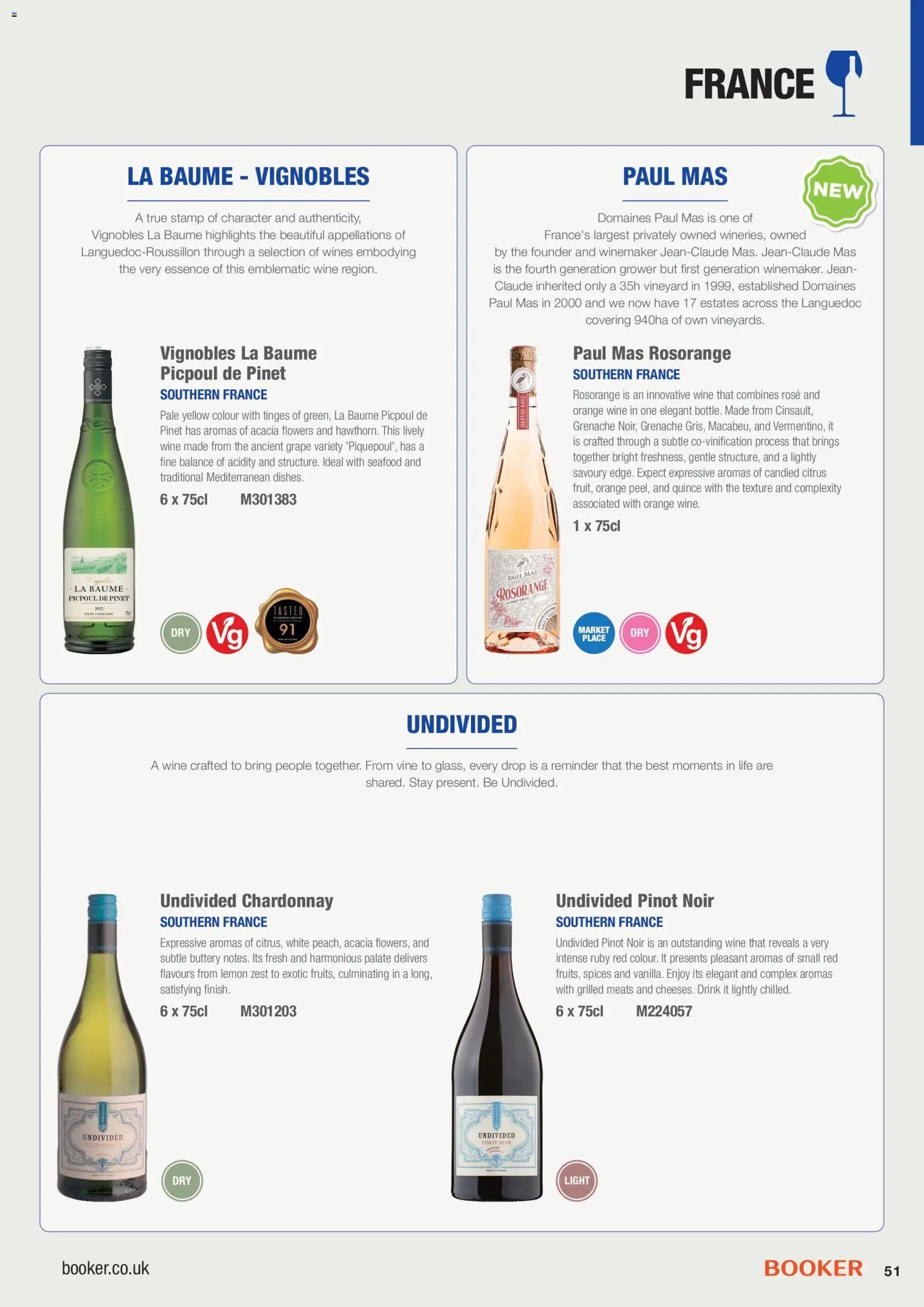 Booker Wholesale - Wine Guide