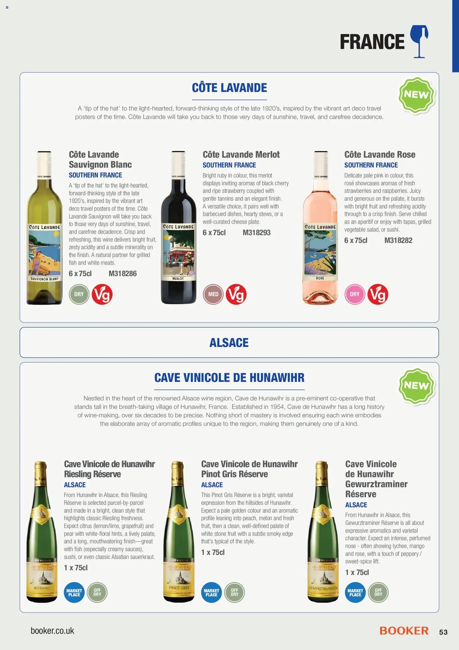 Booker Wholesale - Wine Guide