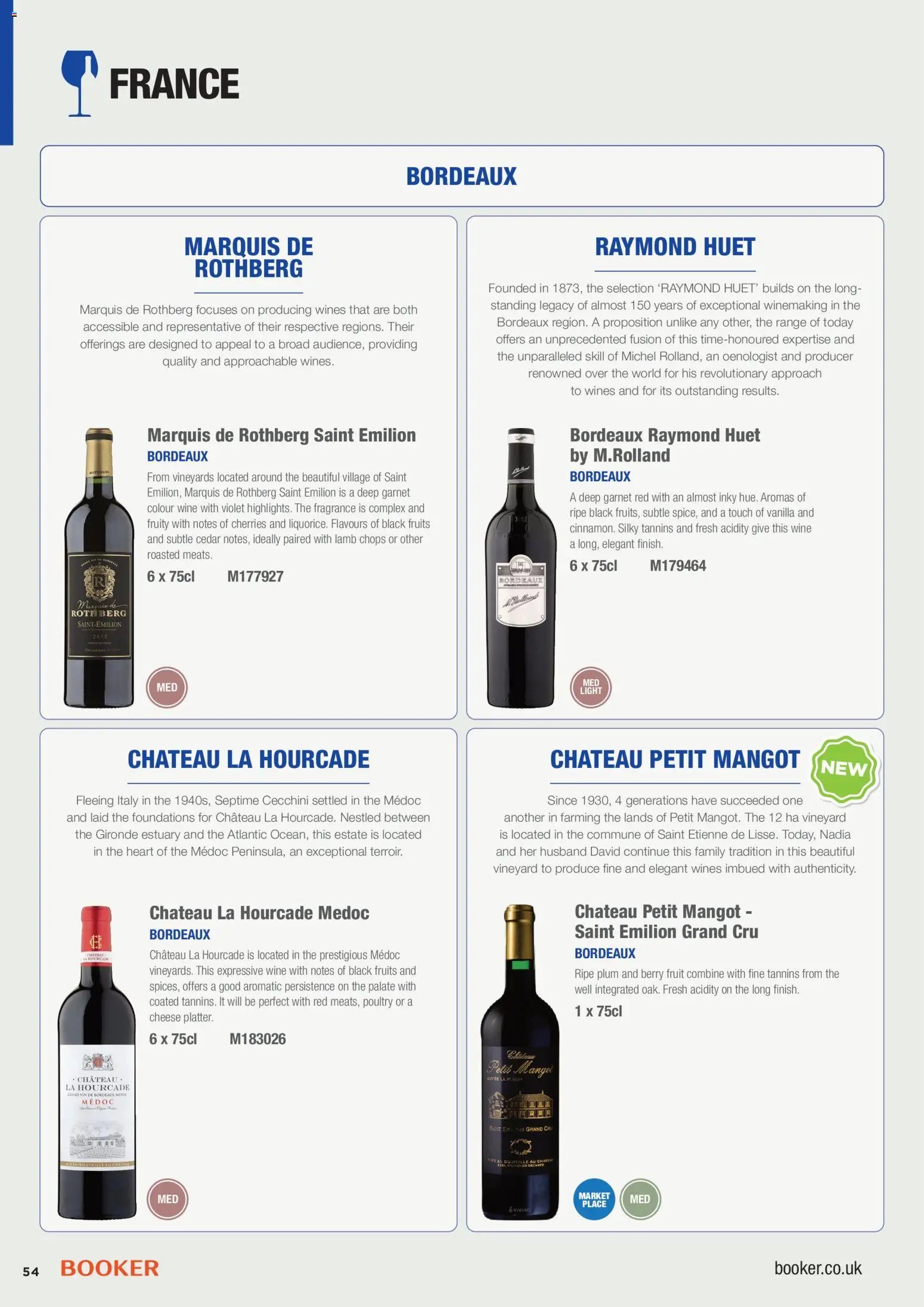 Booker Wholesale - Wine Guide