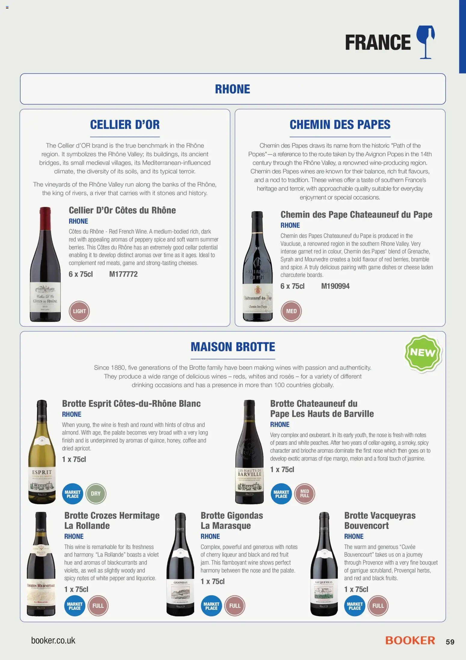 Booker Wholesale - Wine Guide