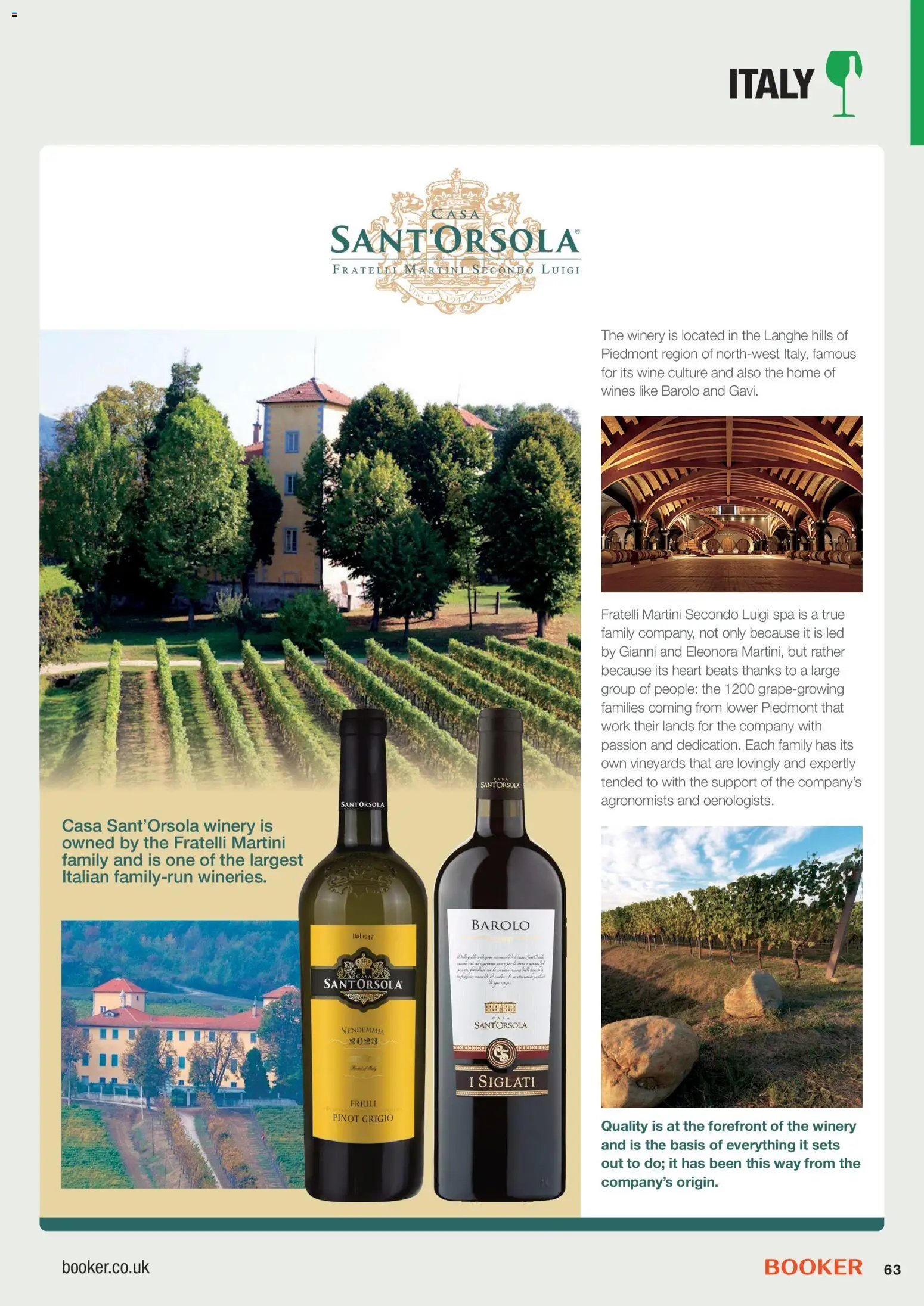 Booker Wholesale - Wine Guide