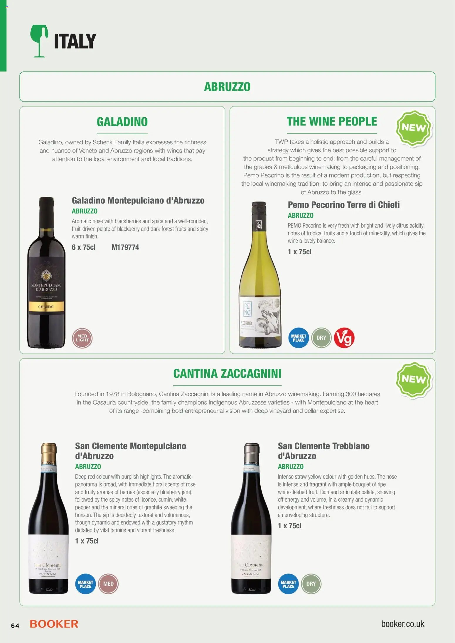 Booker Wholesale - Wine Guide