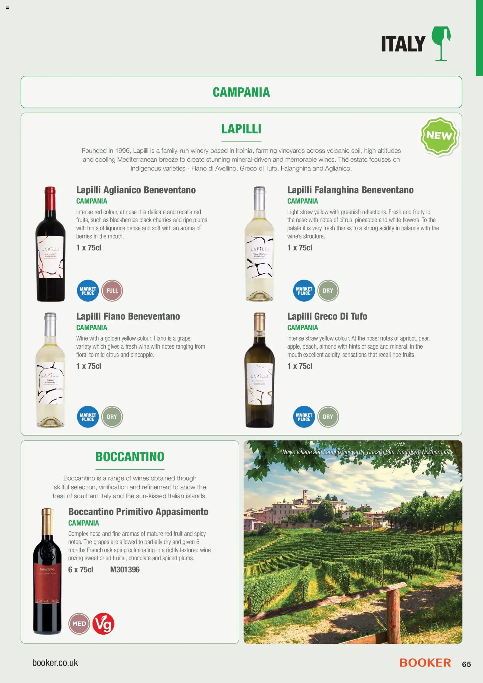 Booker Wholesale - Wine Guide