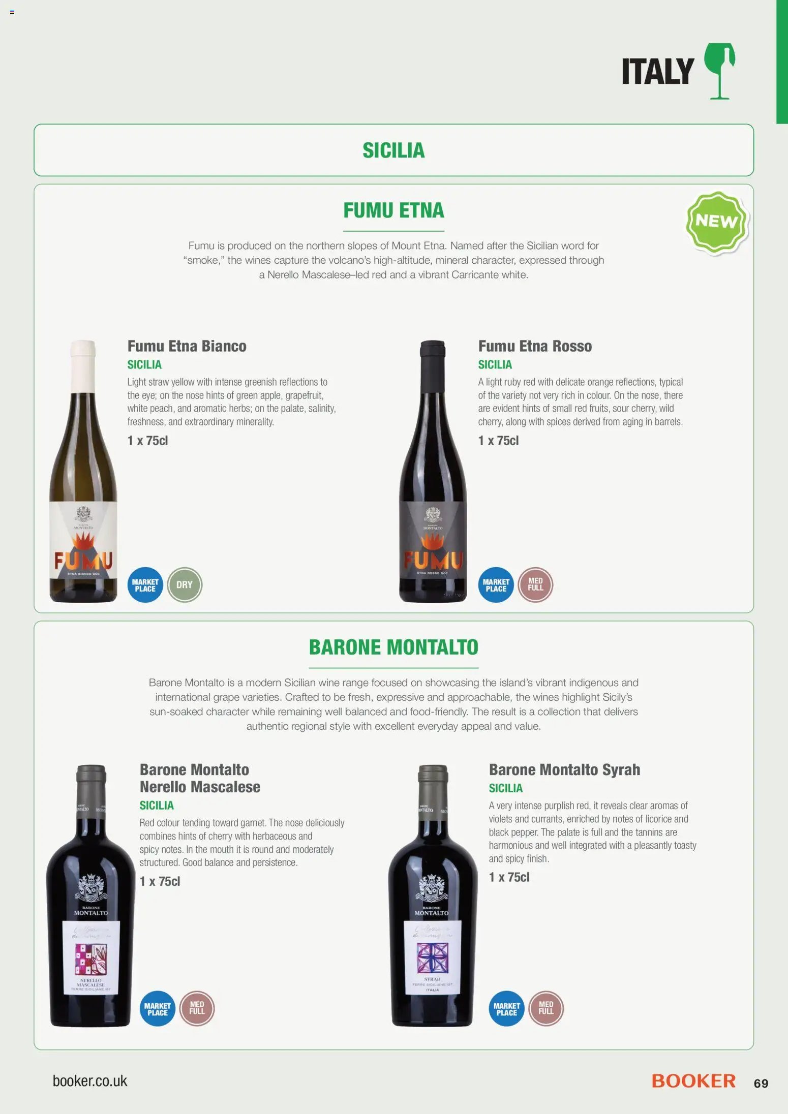 Booker Wholesale - Wine Guide