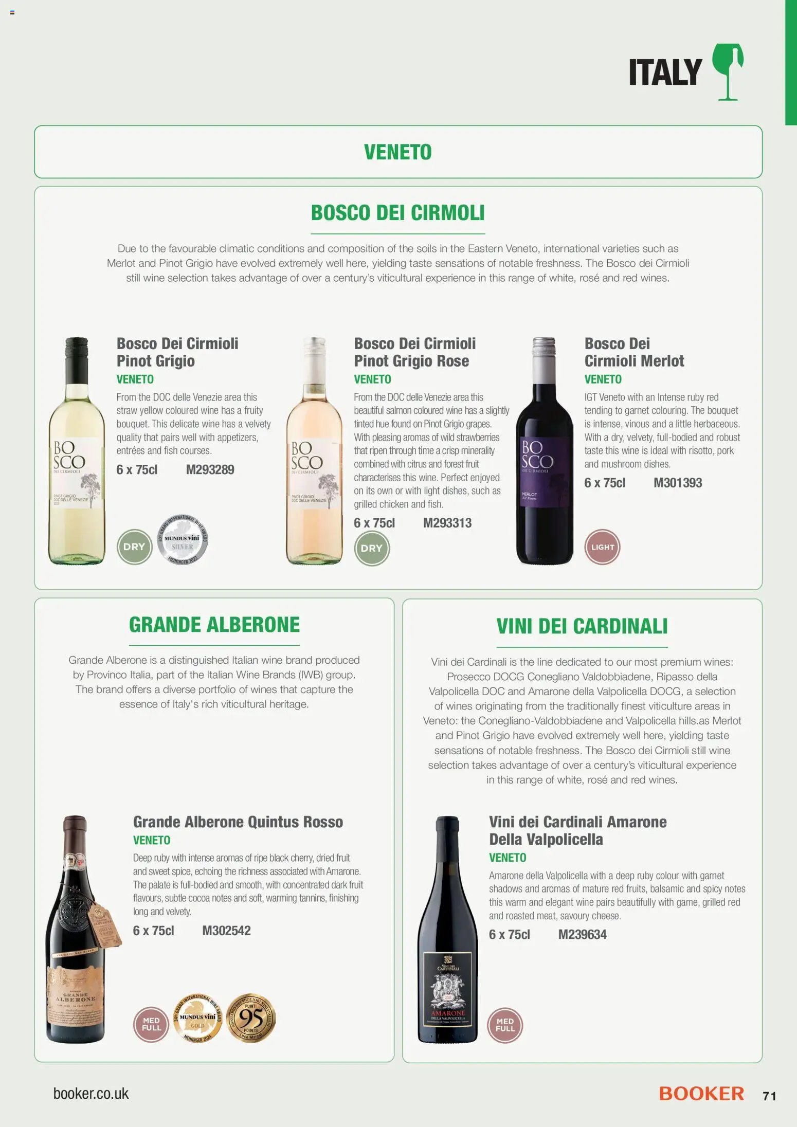Booker Wholesale - Wine Guide