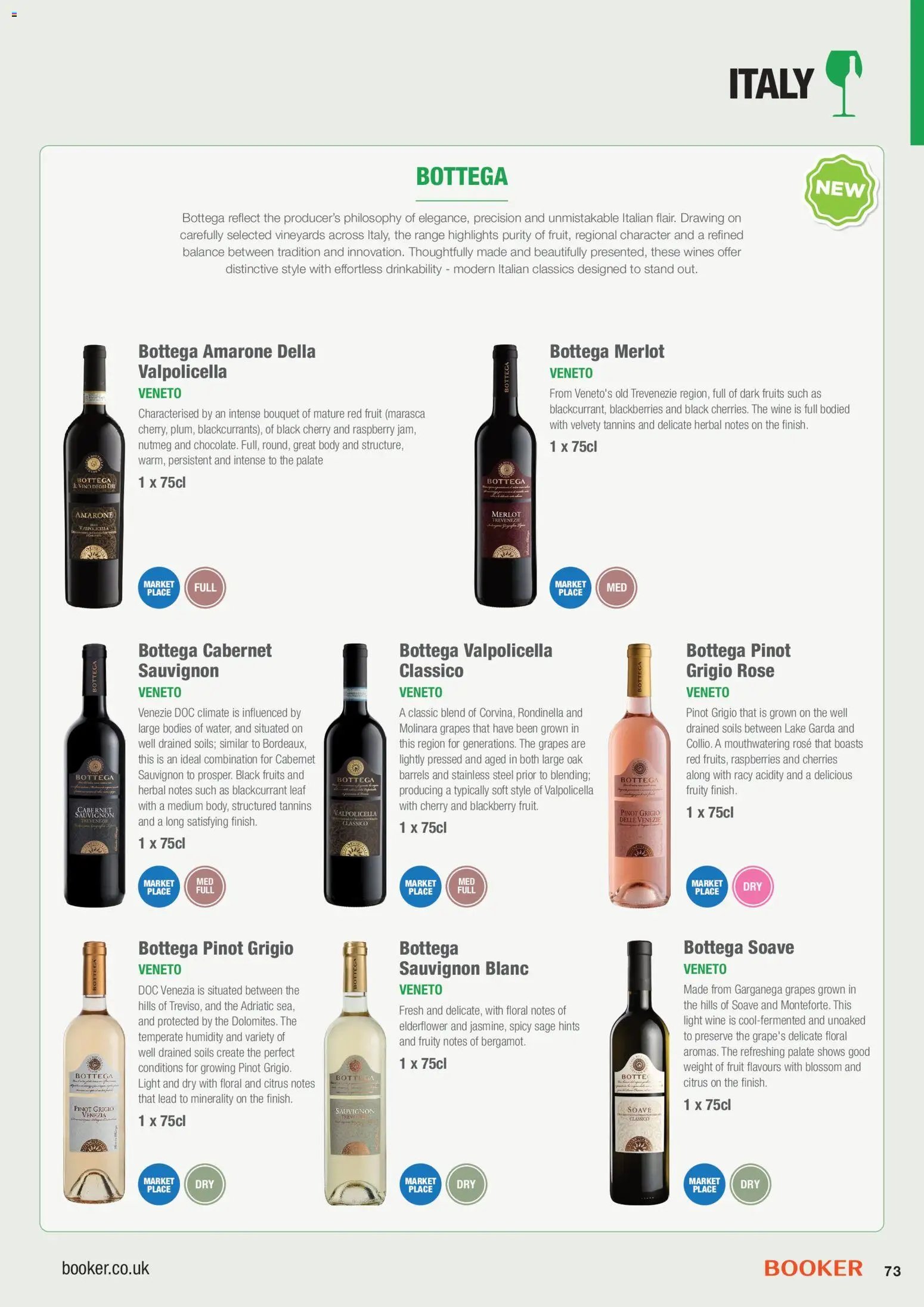 Booker Wholesale - Wine Guide