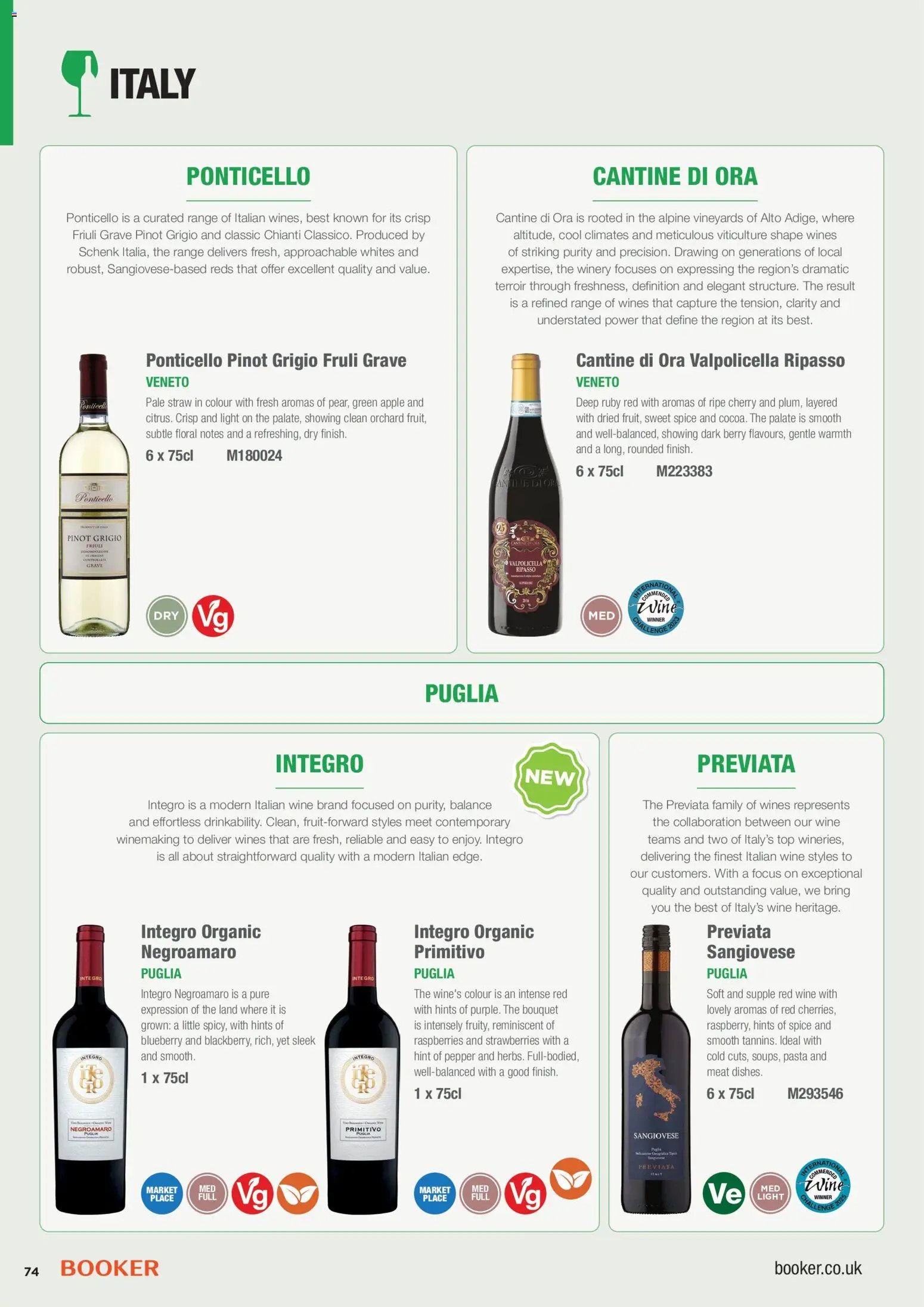 Booker Wholesale - Wine Guide