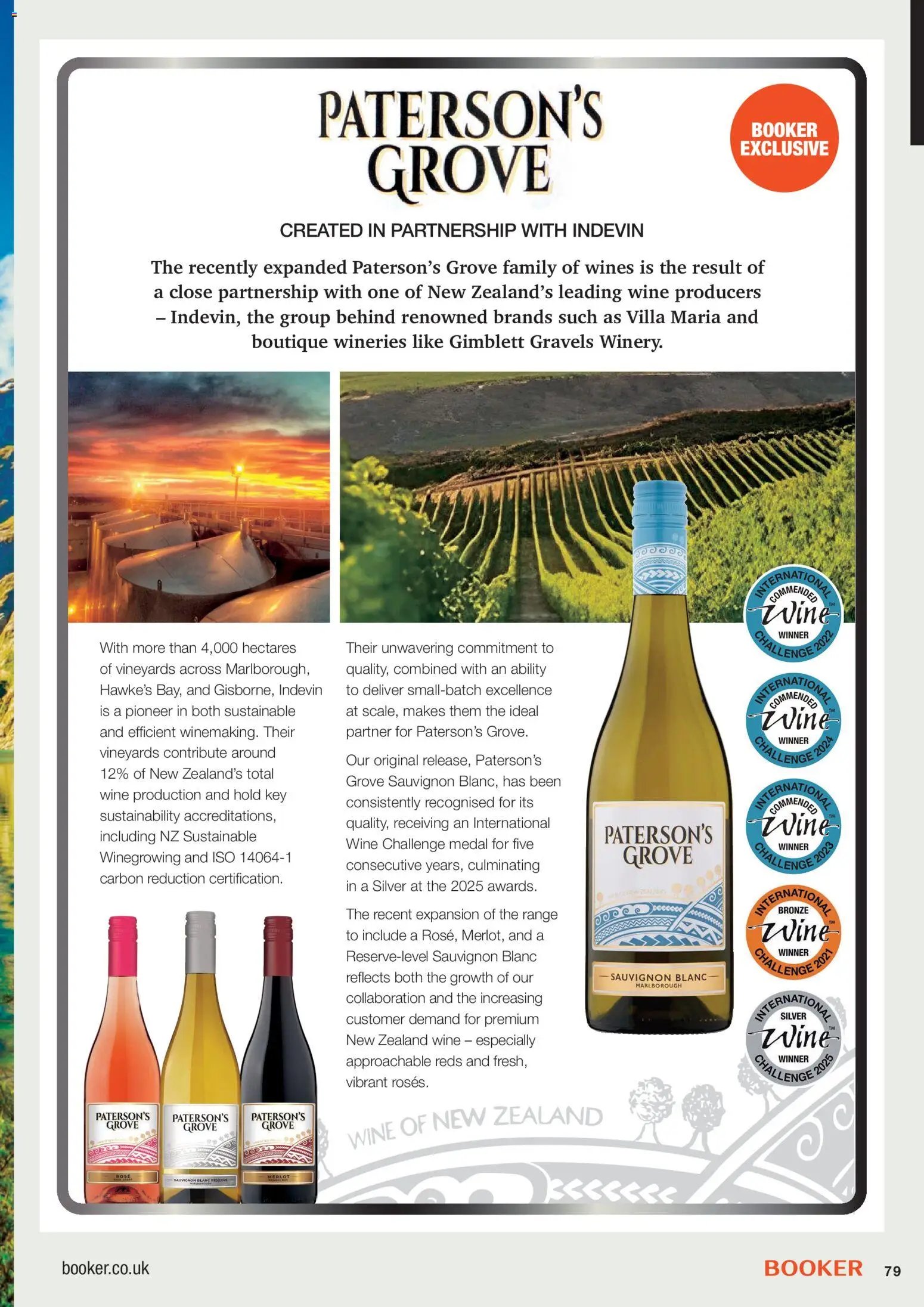 Booker Wholesale - Wine Guide