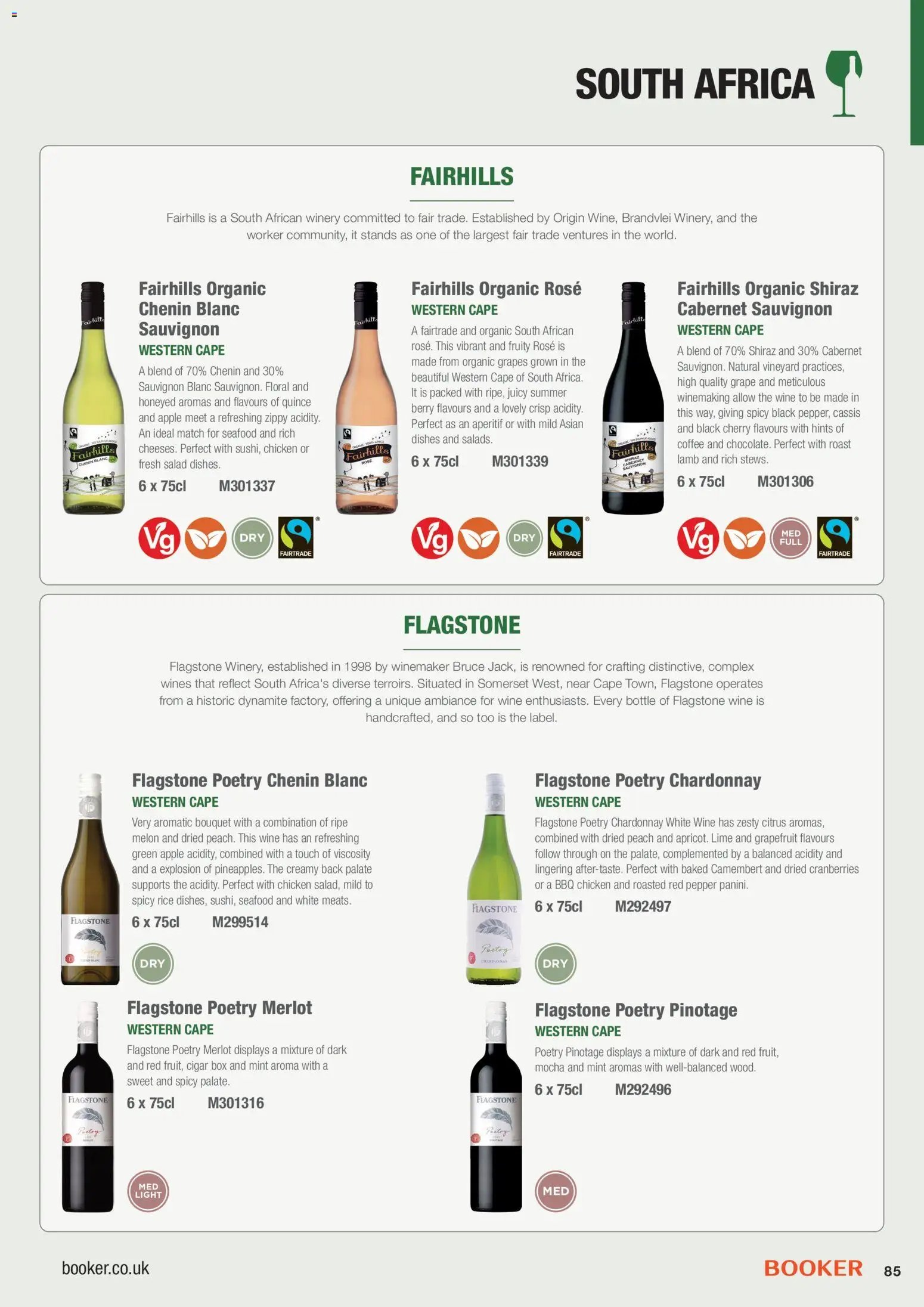 Booker Wholesale - Wine Guide
