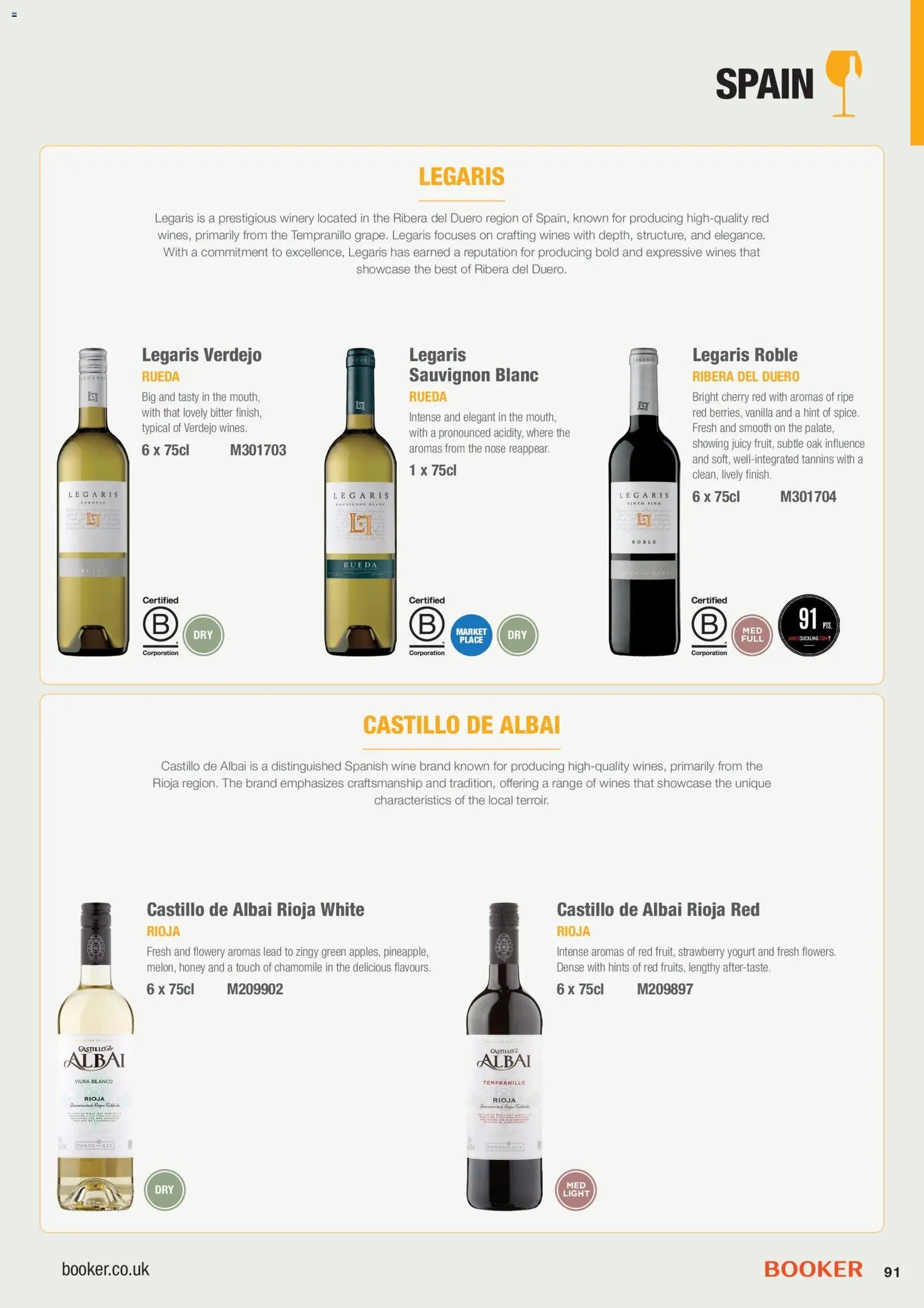 Booker Wholesale - Wine Guide