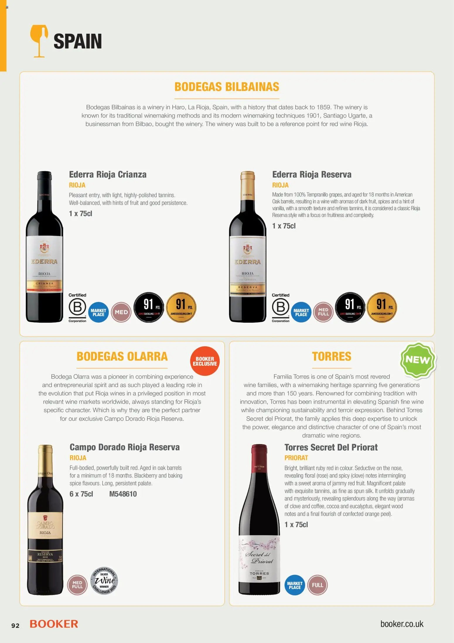 Booker Wholesale - Wine Guide
