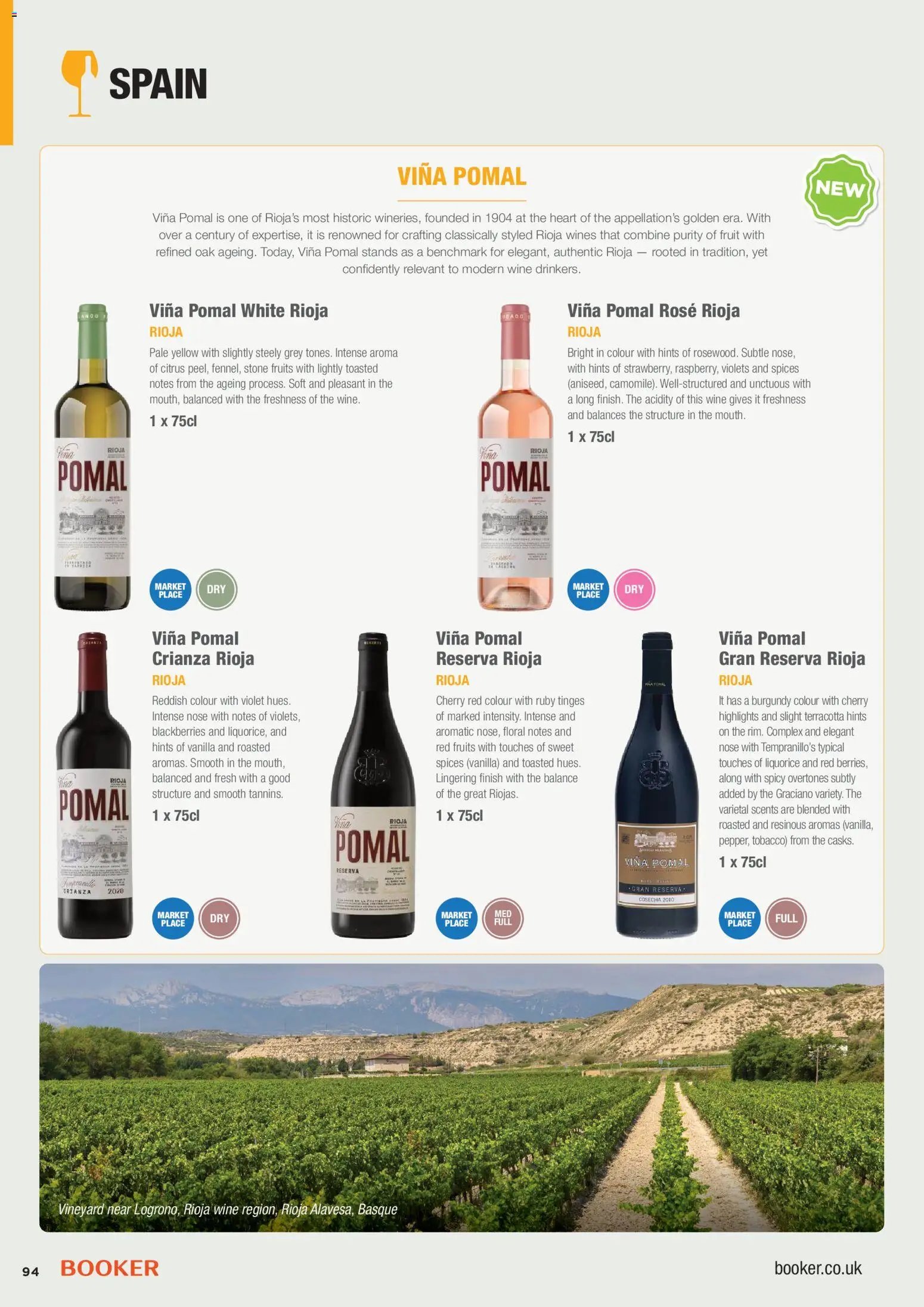 Booker Wholesale - Wine Guide