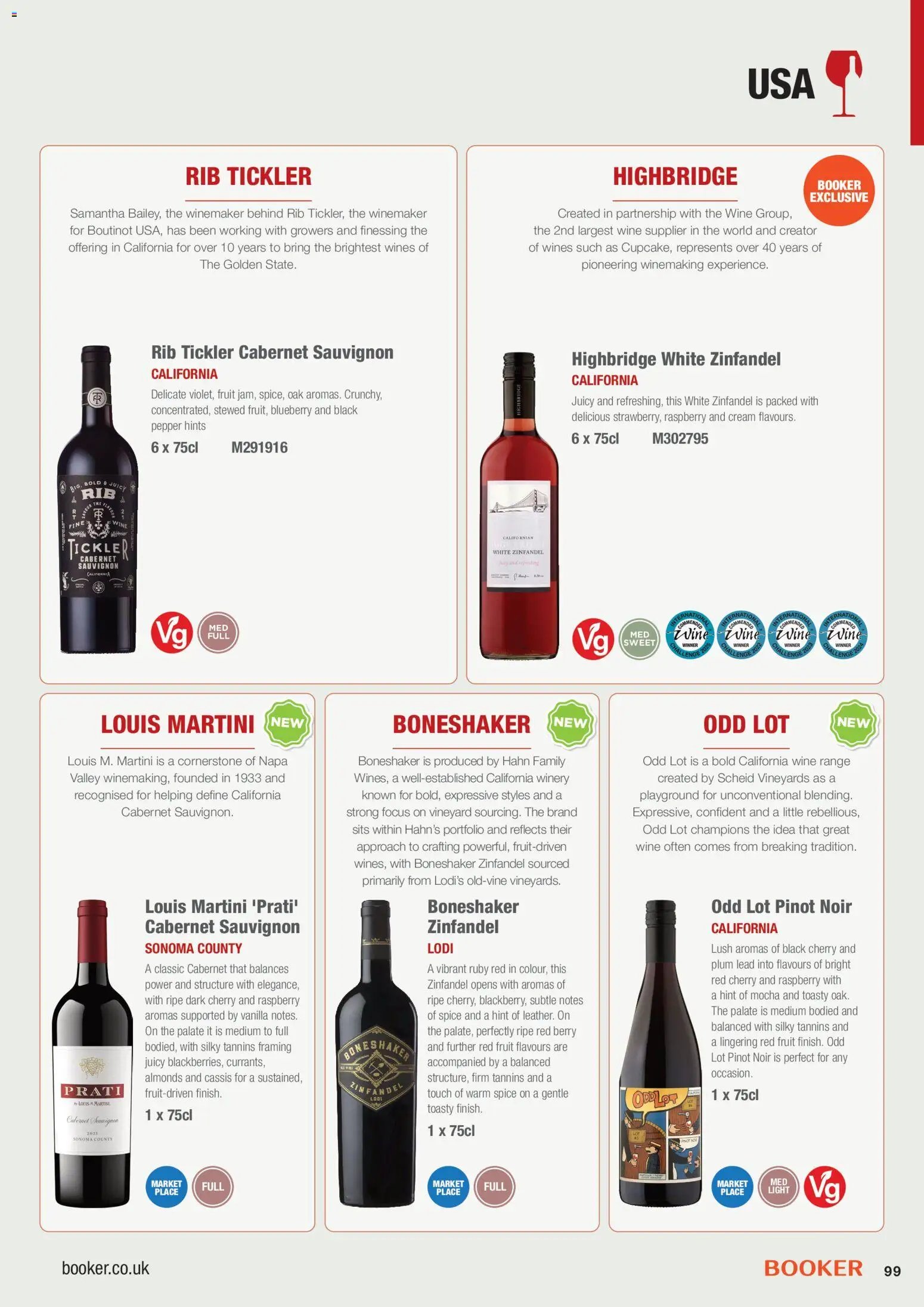 Booker Wholesale - Wine Guide