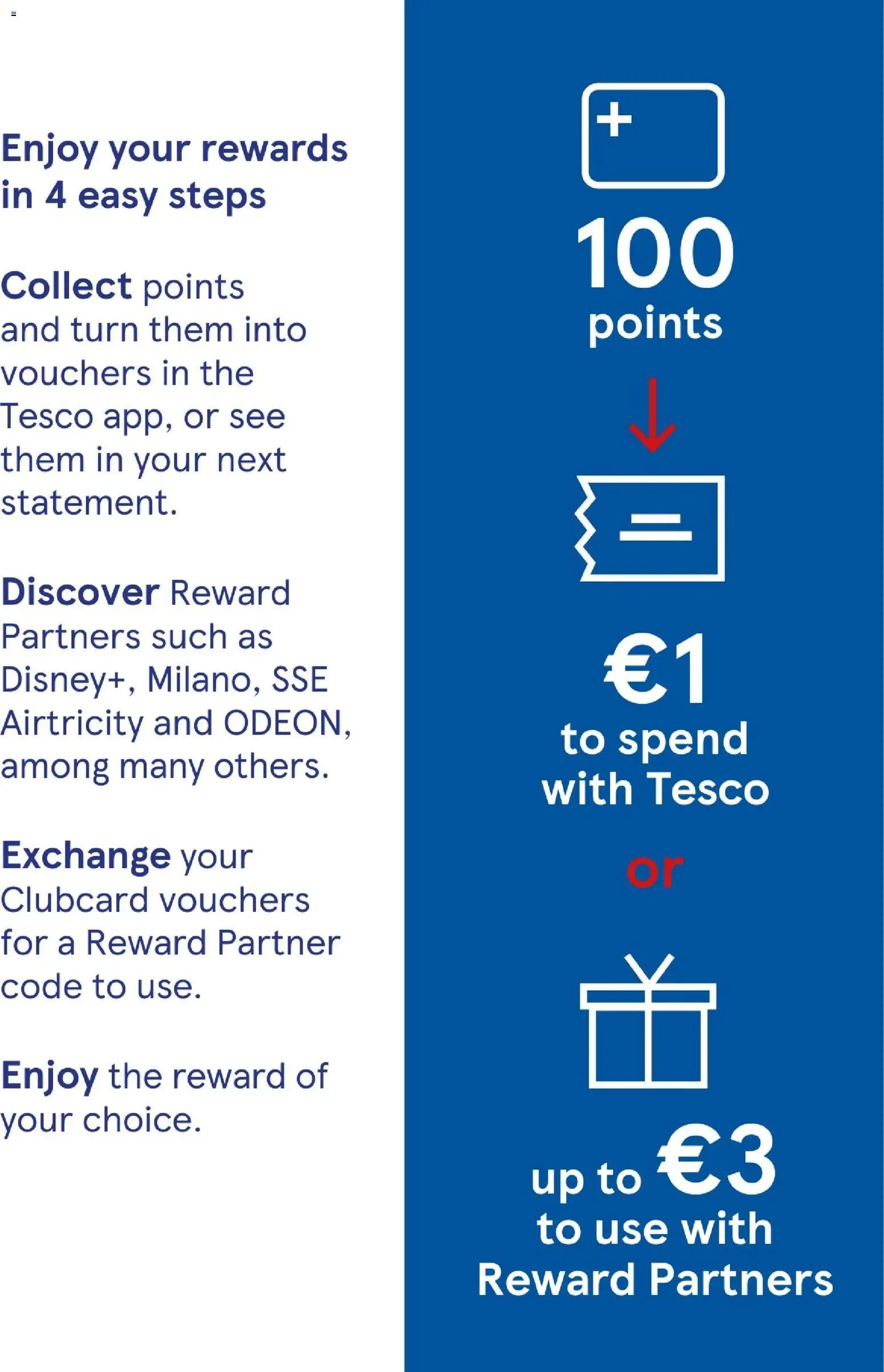 Tesco -Clubcard Rewards Brochure