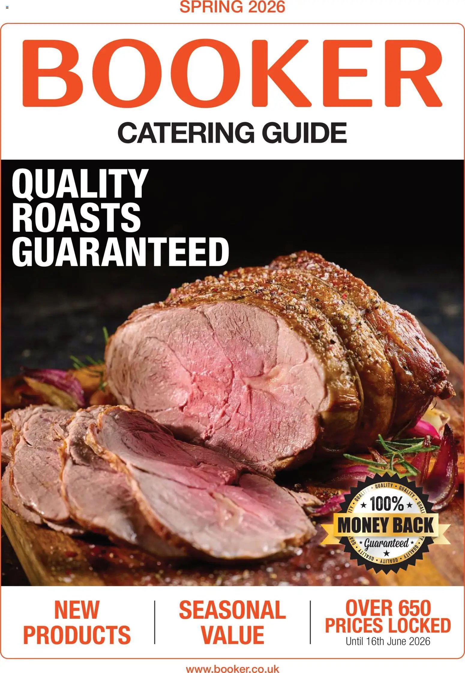 Booker Wholesale - spring catering news 2026
