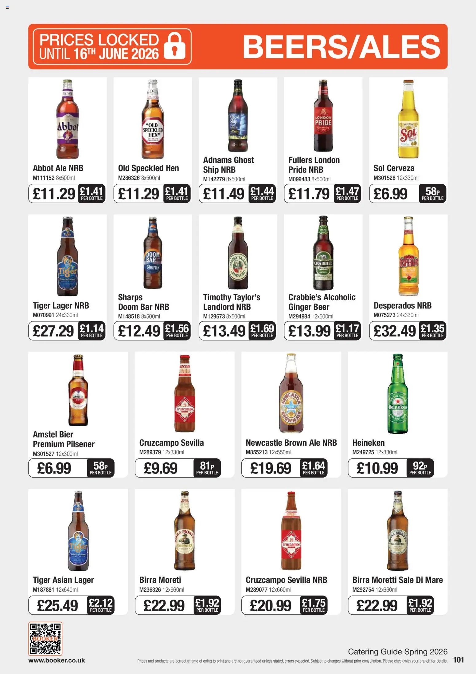 Booker Wholesale - spring catering news 2026