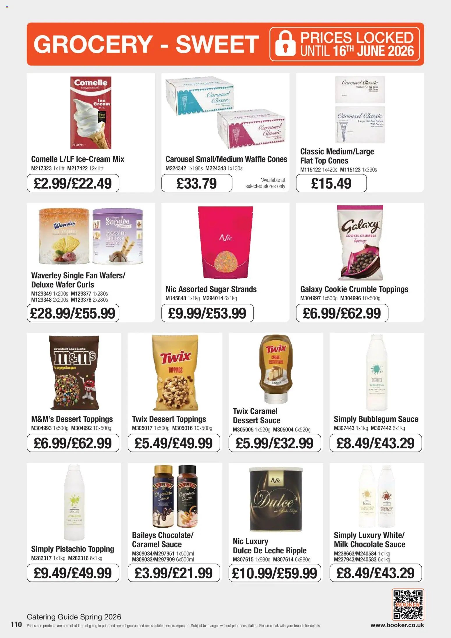 Booker Wholesale - spring catering news 2026