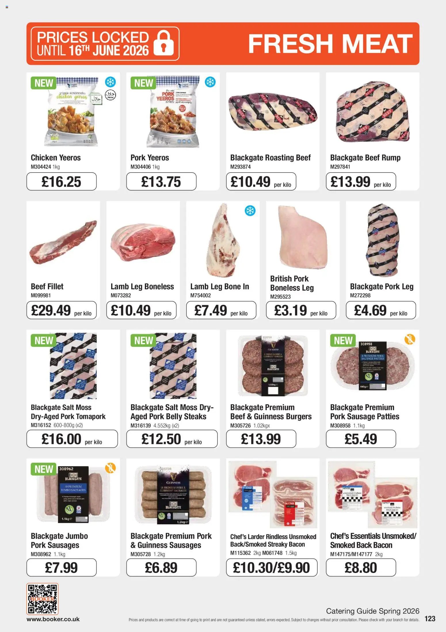 Booker Wholesale - spring catering news 2026
