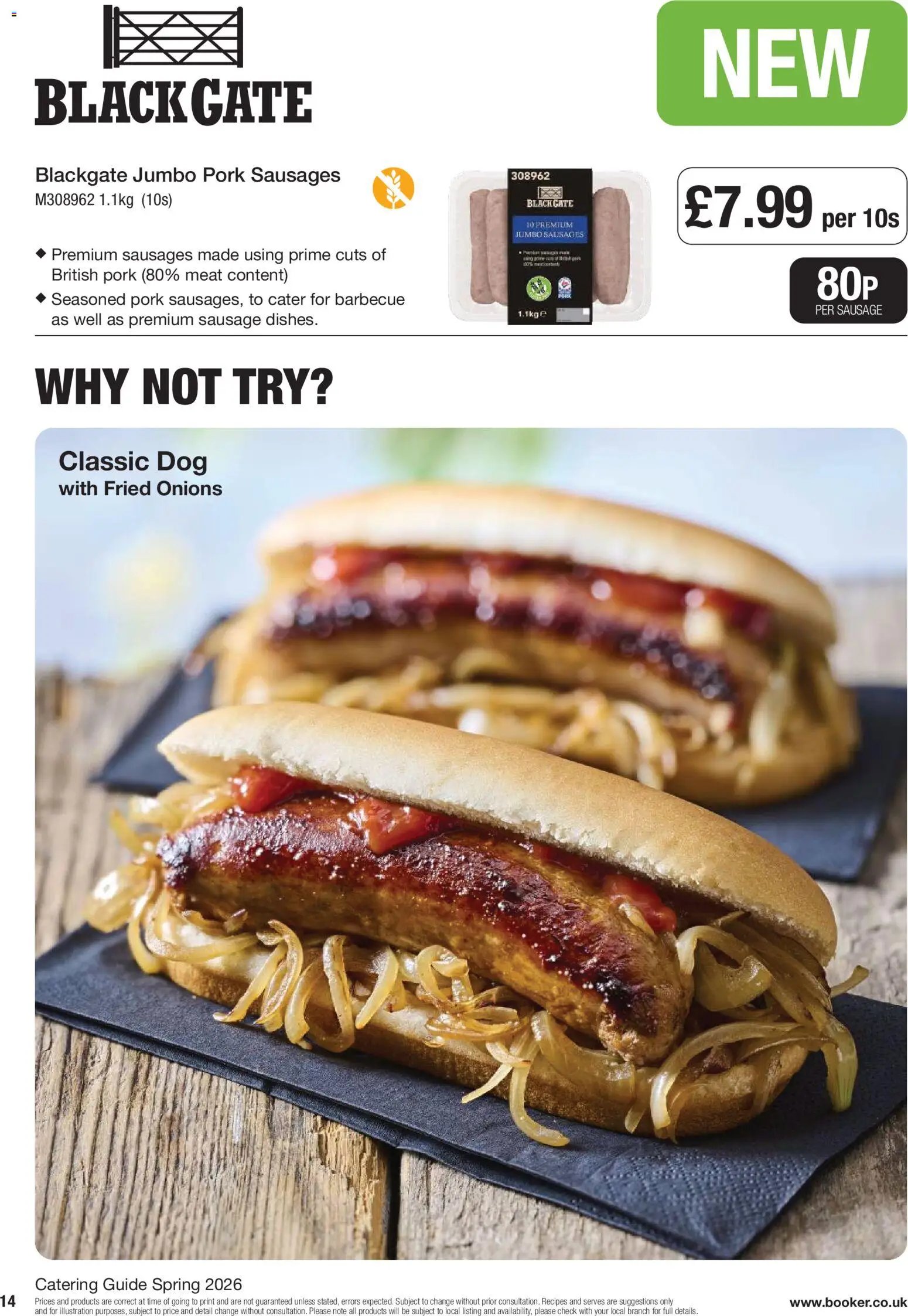 Booker Wholesale - spring catering news 2026