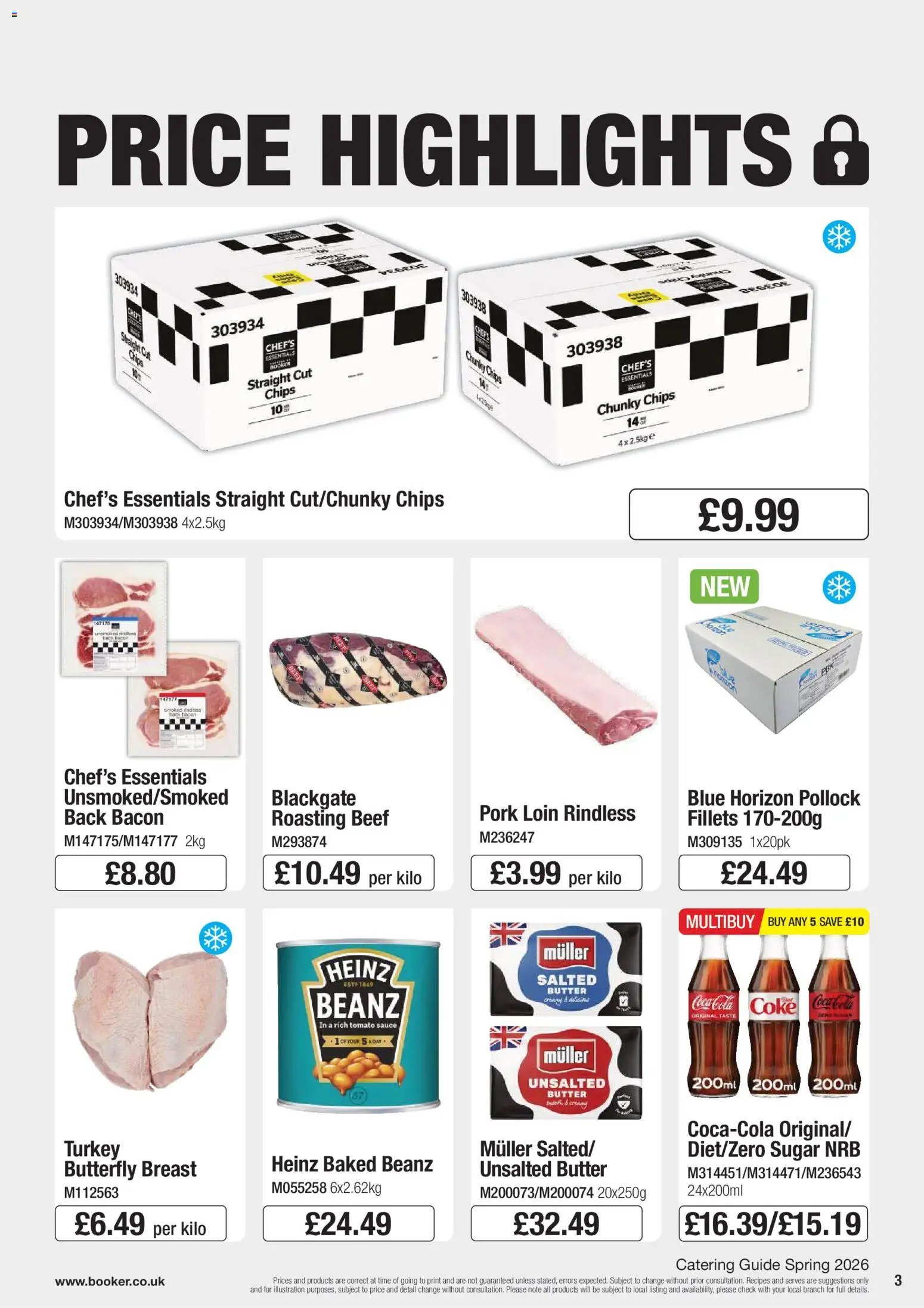 Booker Wholesale - spring catering news 2026