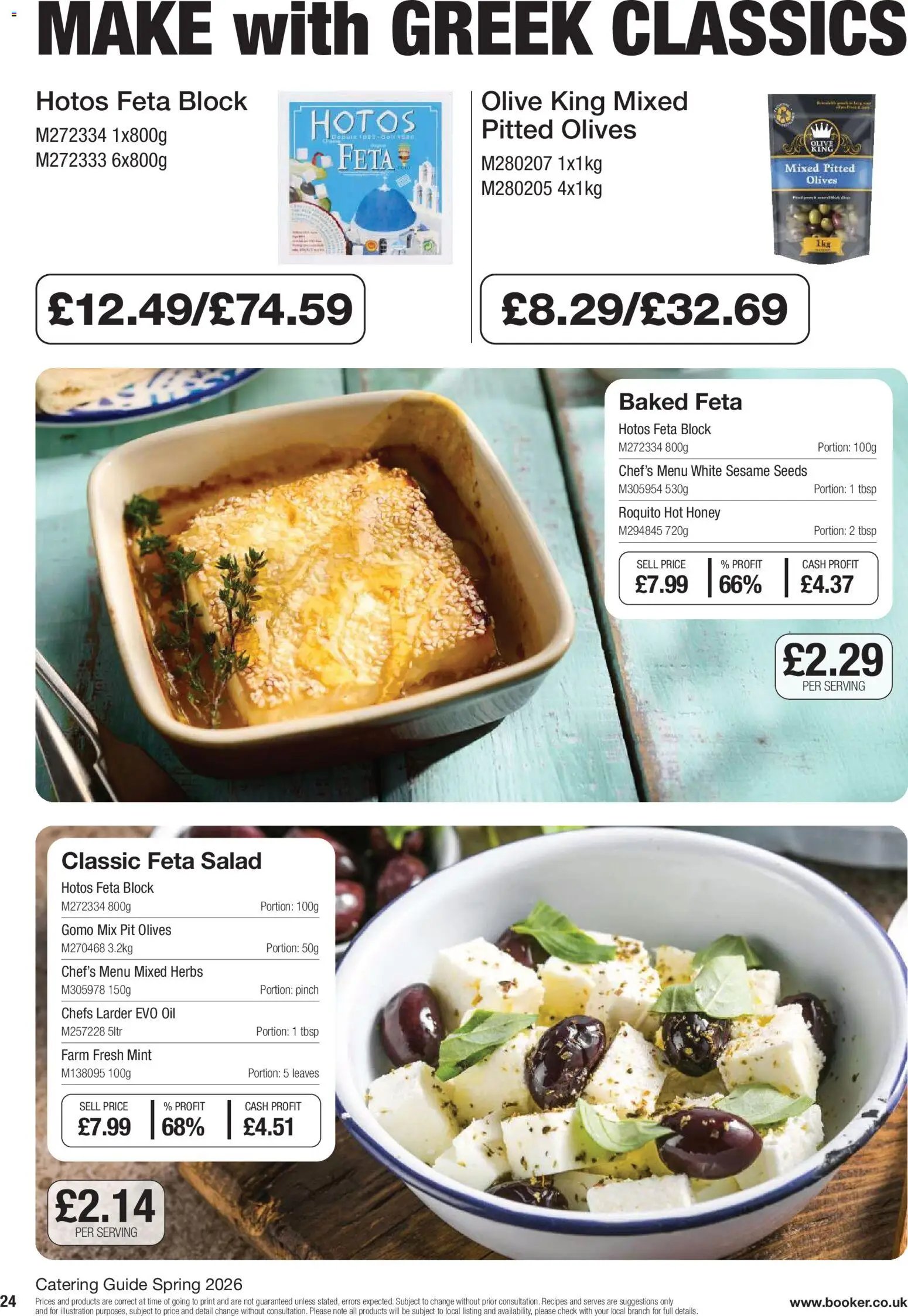 Booker Wholesale - spring catering news 2026