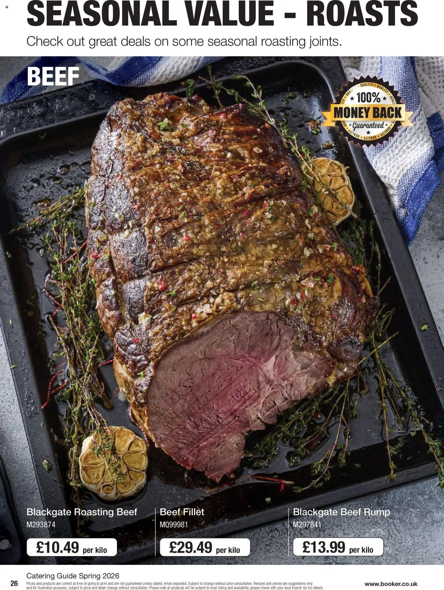 Booker Wholesale - spring catering news 2026