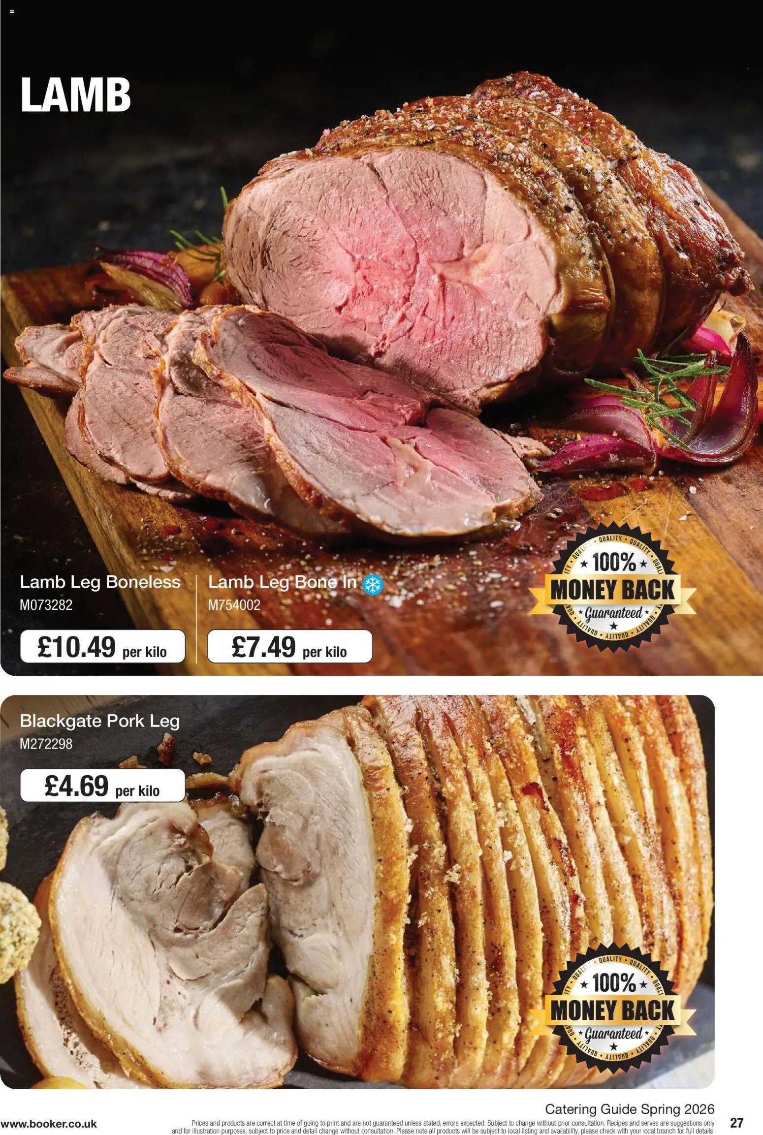 Booker Wholesale - spring catering news 2026