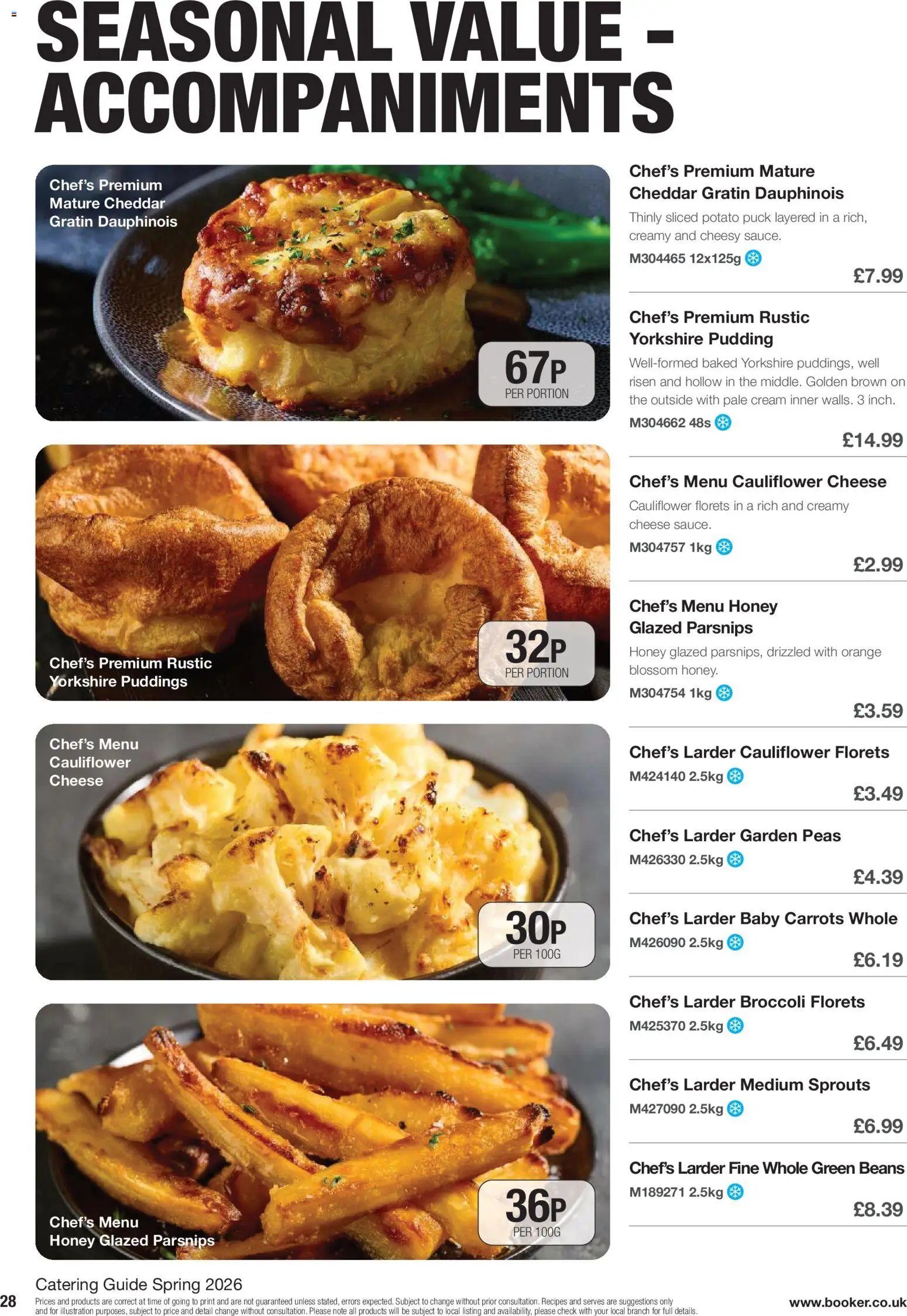 Booker Wholesale - spring catering news 2026