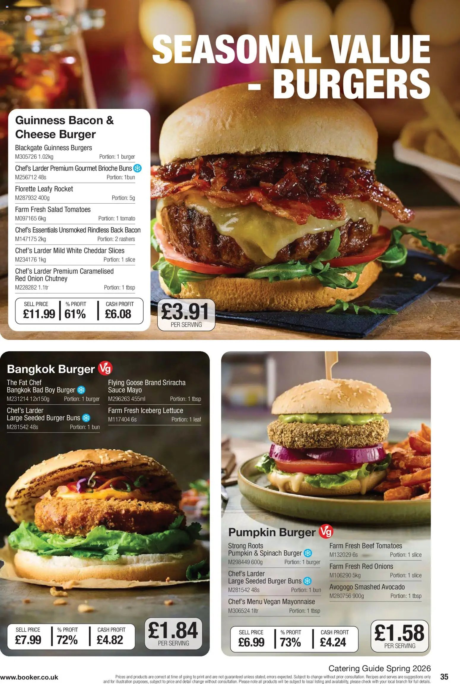 Booker Wholesale - spring catering news 2026