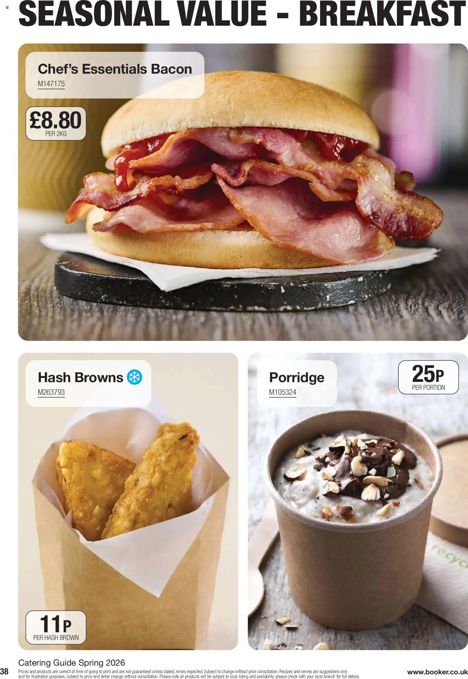 Booker Wholesale - spring catering news 2026