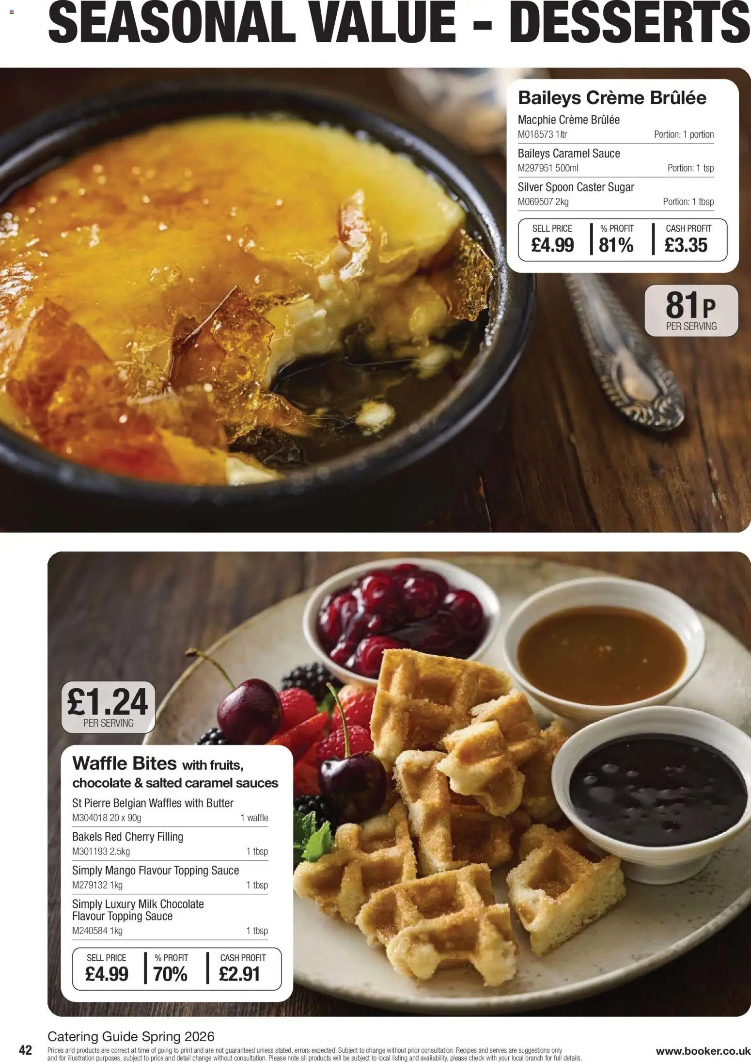 Booker Wholesale - spring catering news 2026