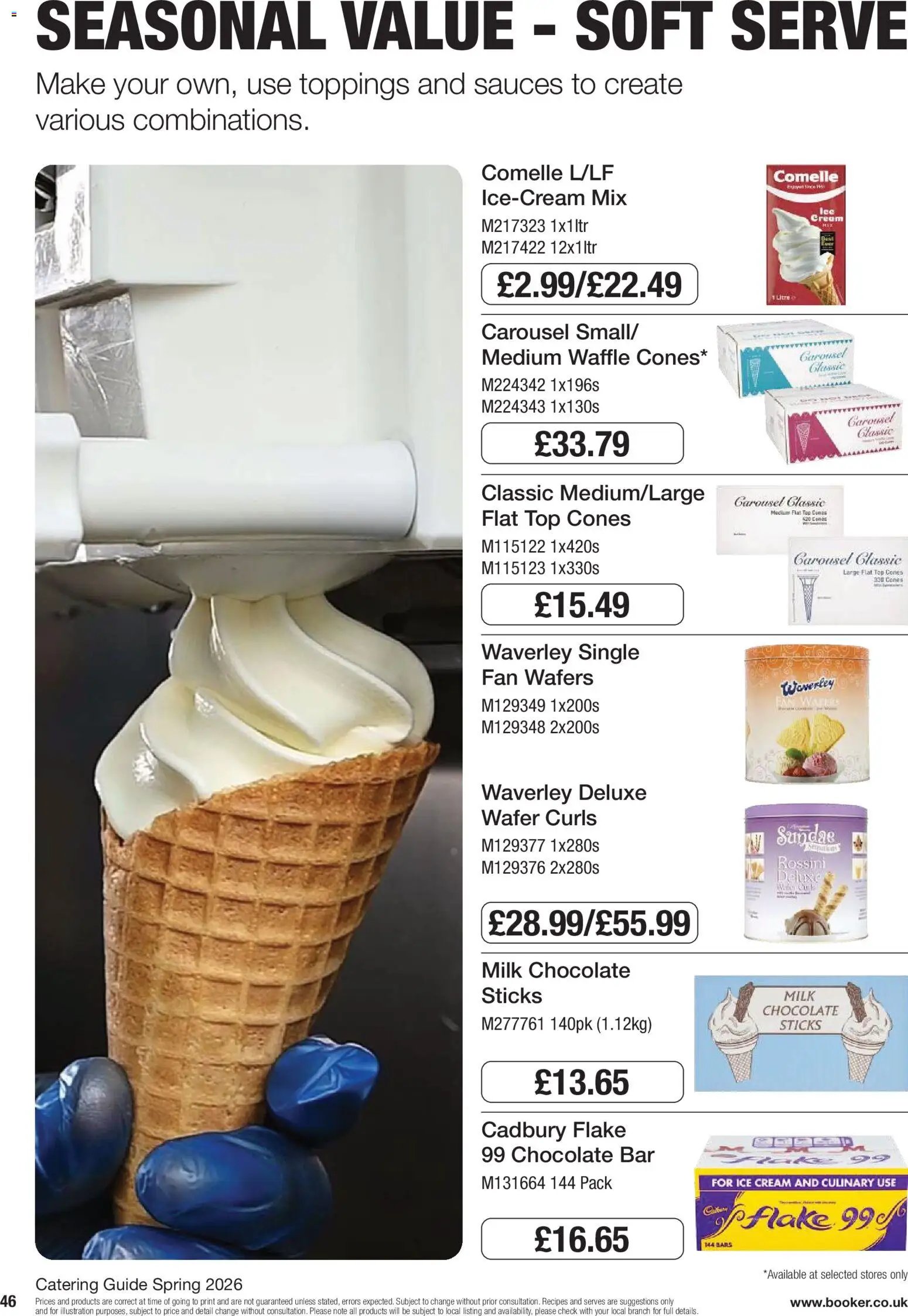Booker Wholesale - spring catering news 2026