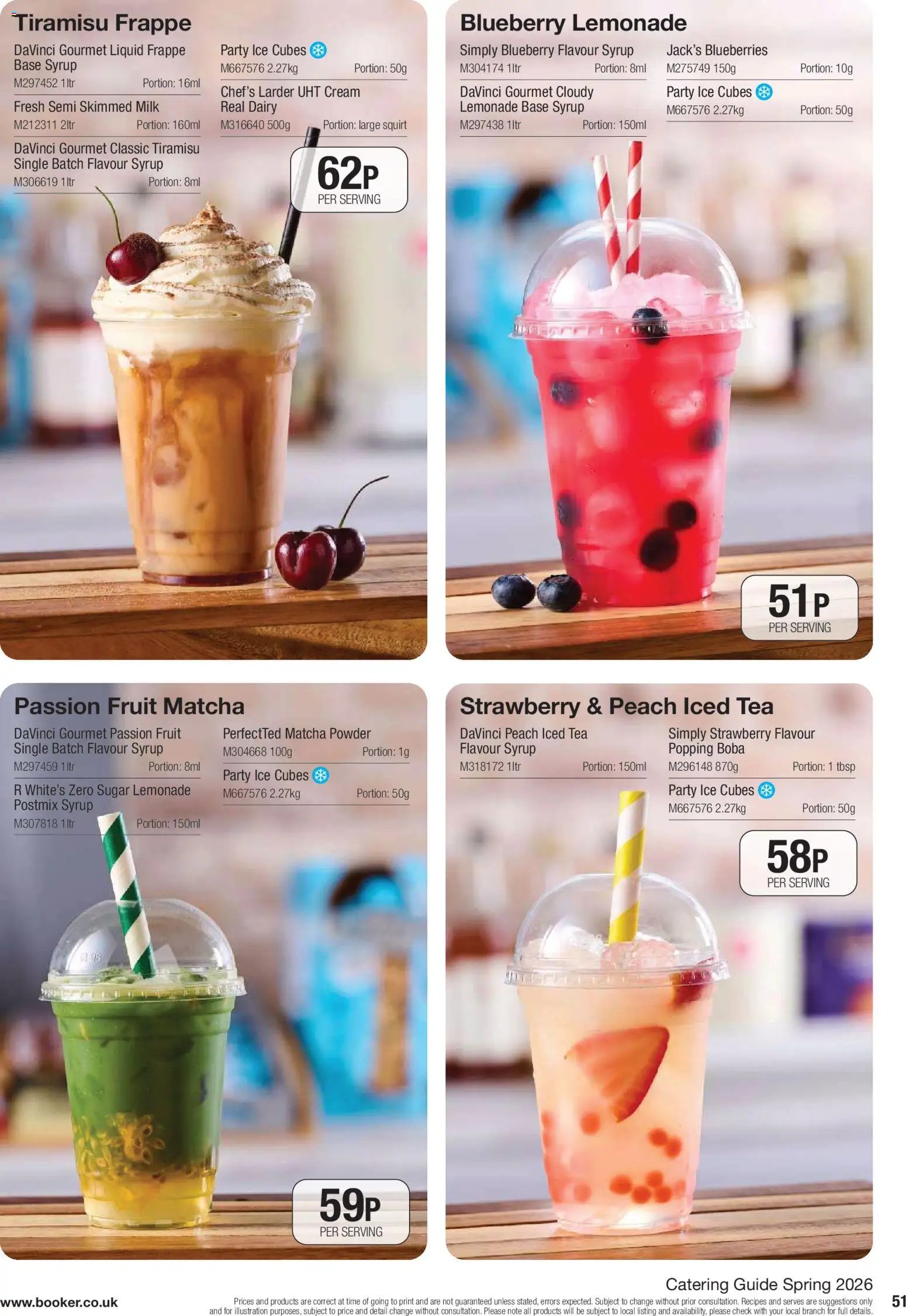 Booker Wholesale - spring catering news 2026
