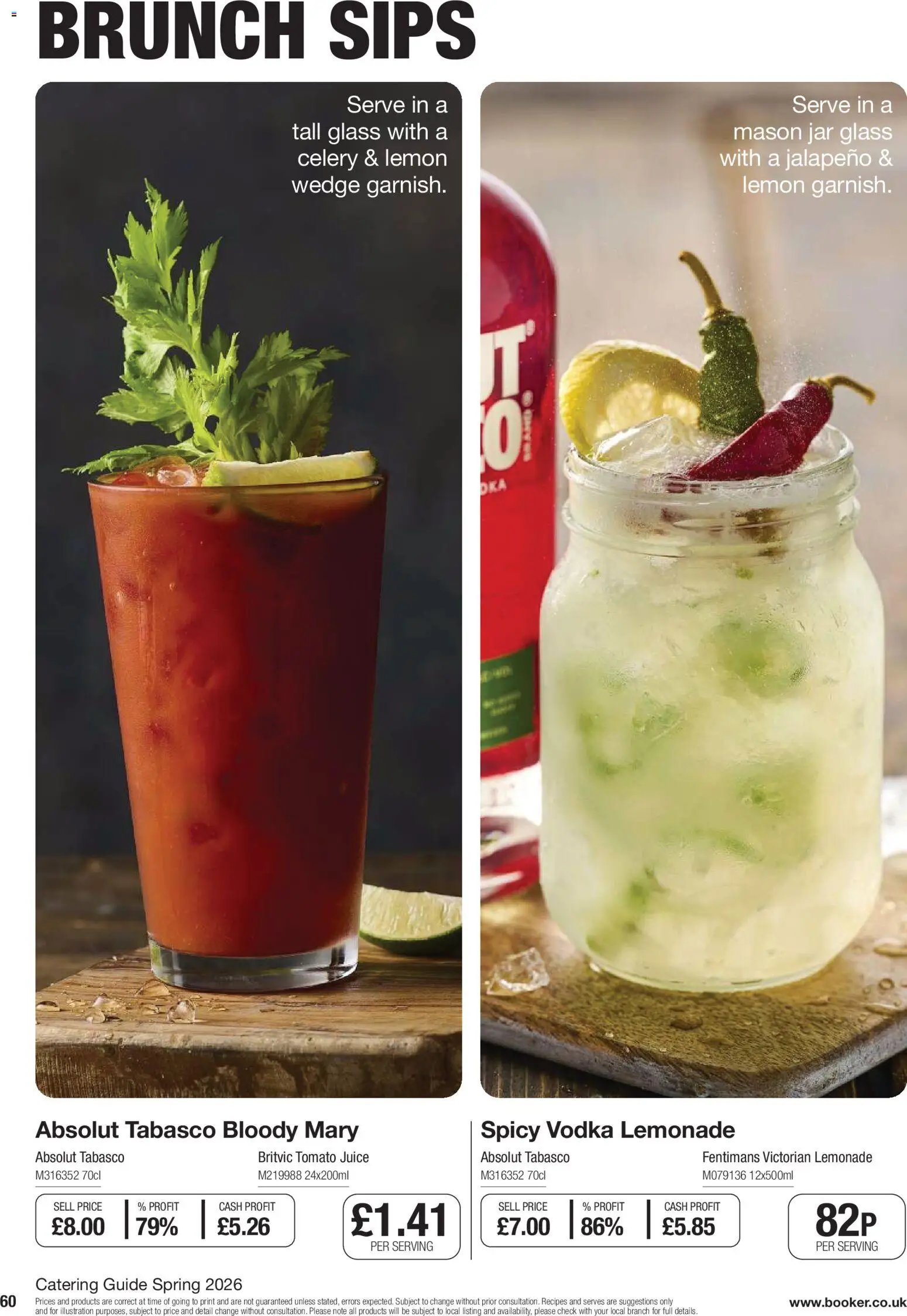 Booker Wholesale - spring catering news 2026