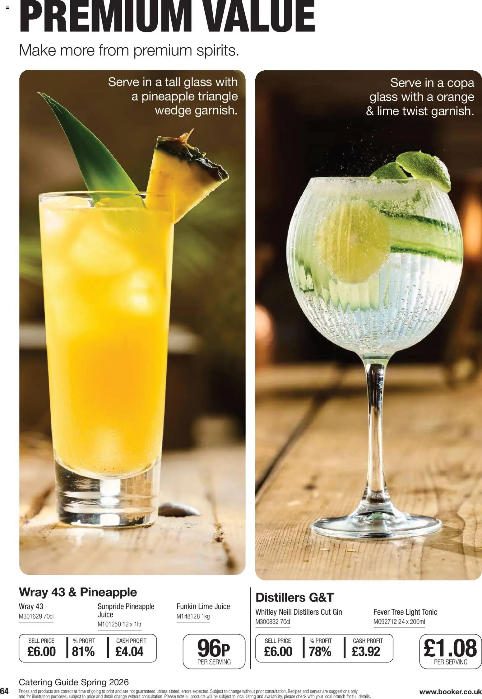 Booker Wholesale - spring catering news 2026