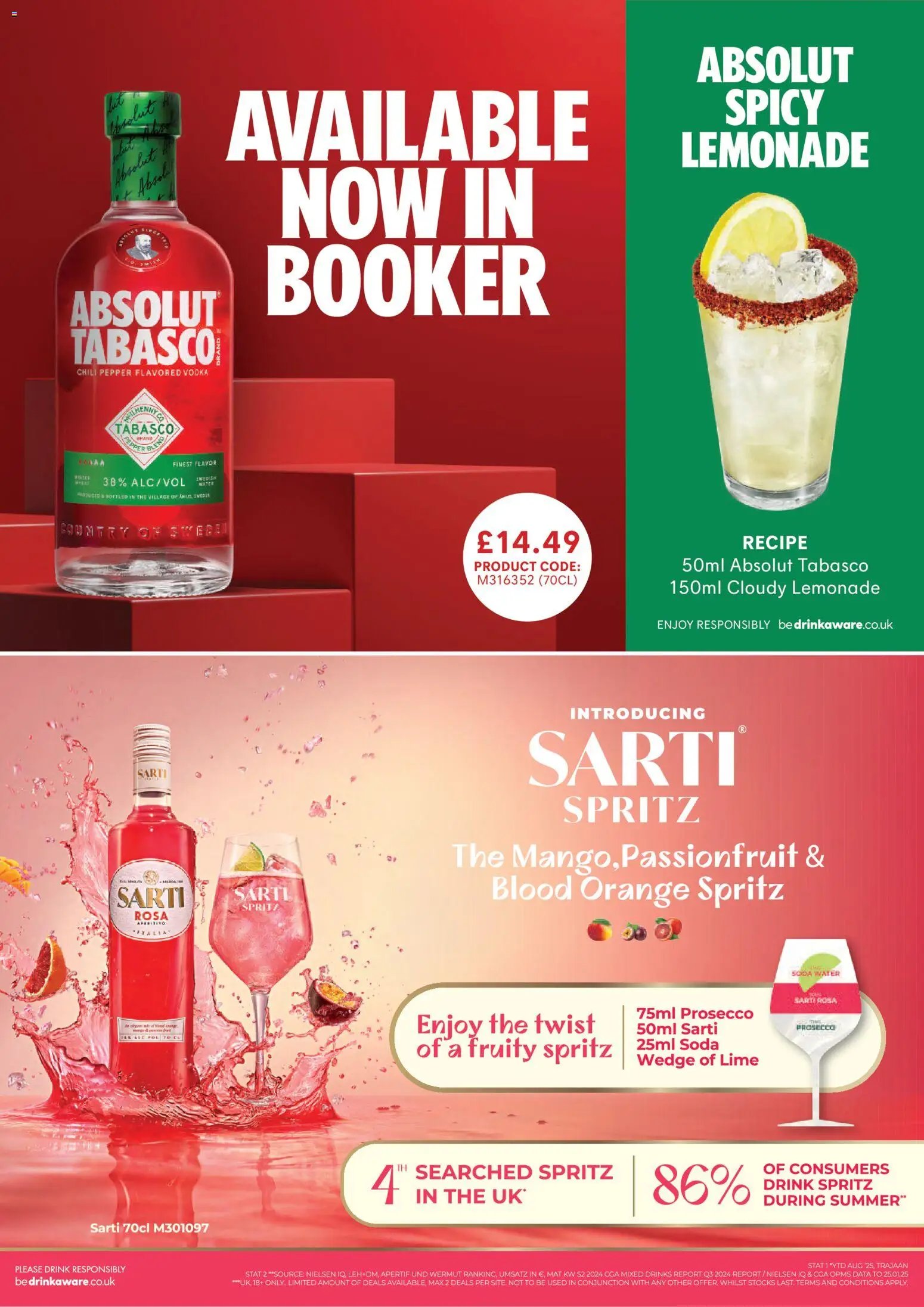 Booker Wholesale - spring catering news 2026