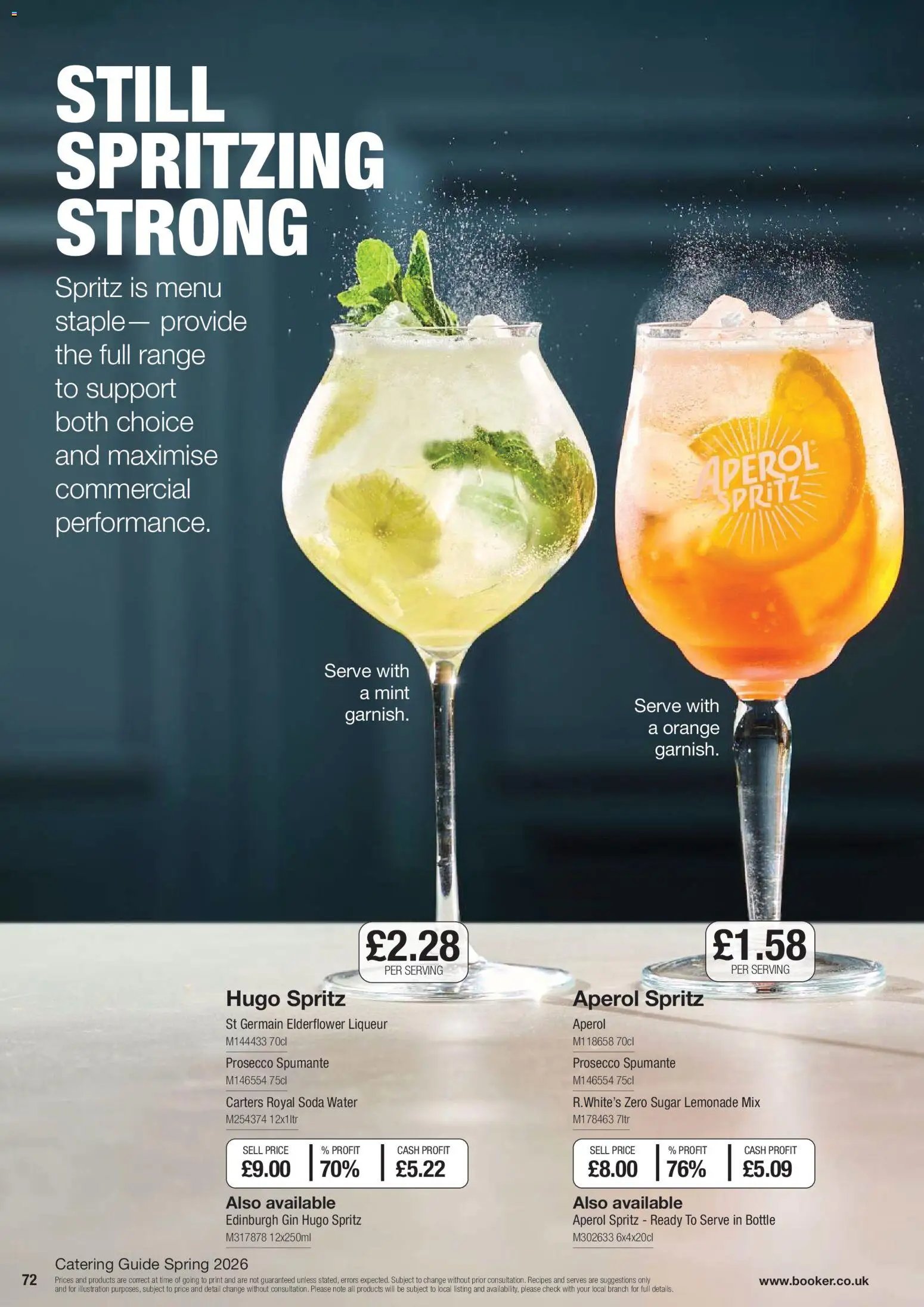 Booker Wholesale - spring catering news 2026