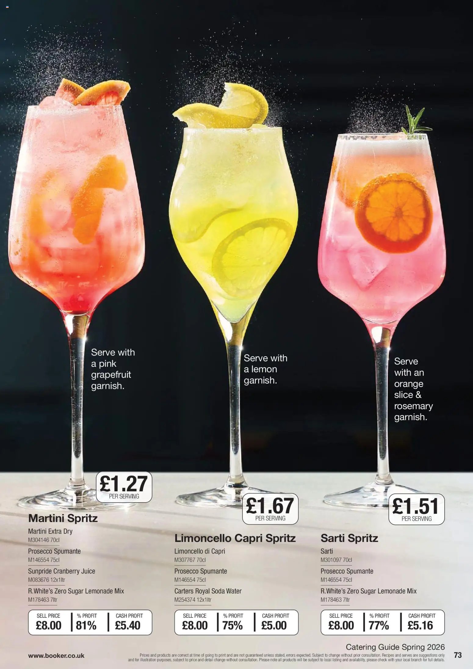 Booker Wholesale - spring catering news 2026