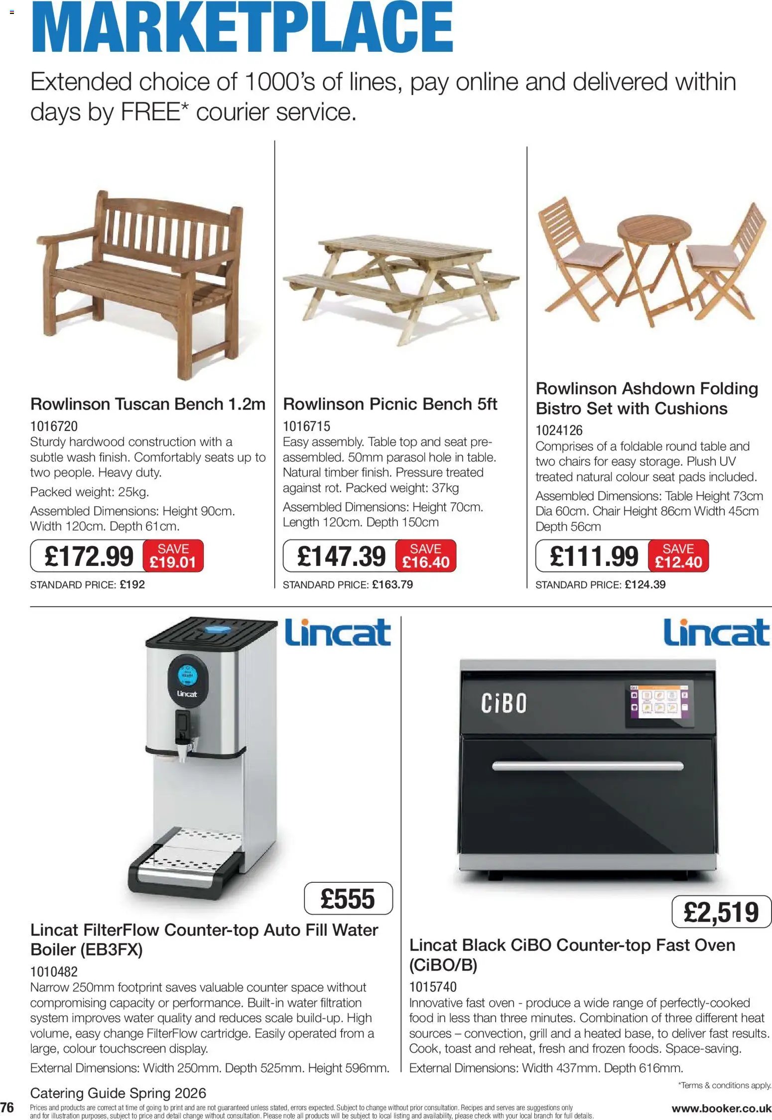 Booker Wholesale - spring catering news 2026
