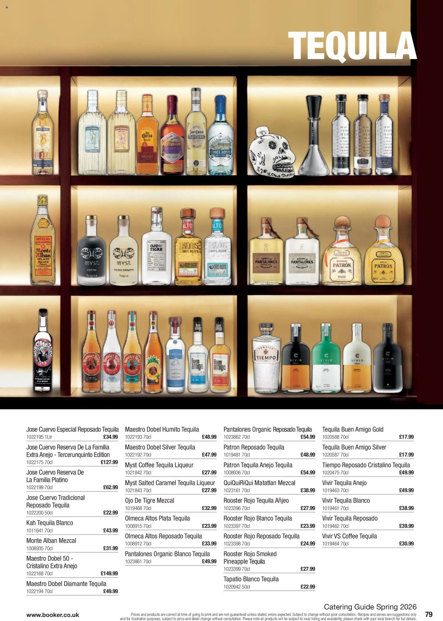 Booker Wholesale - spring catering news 2026