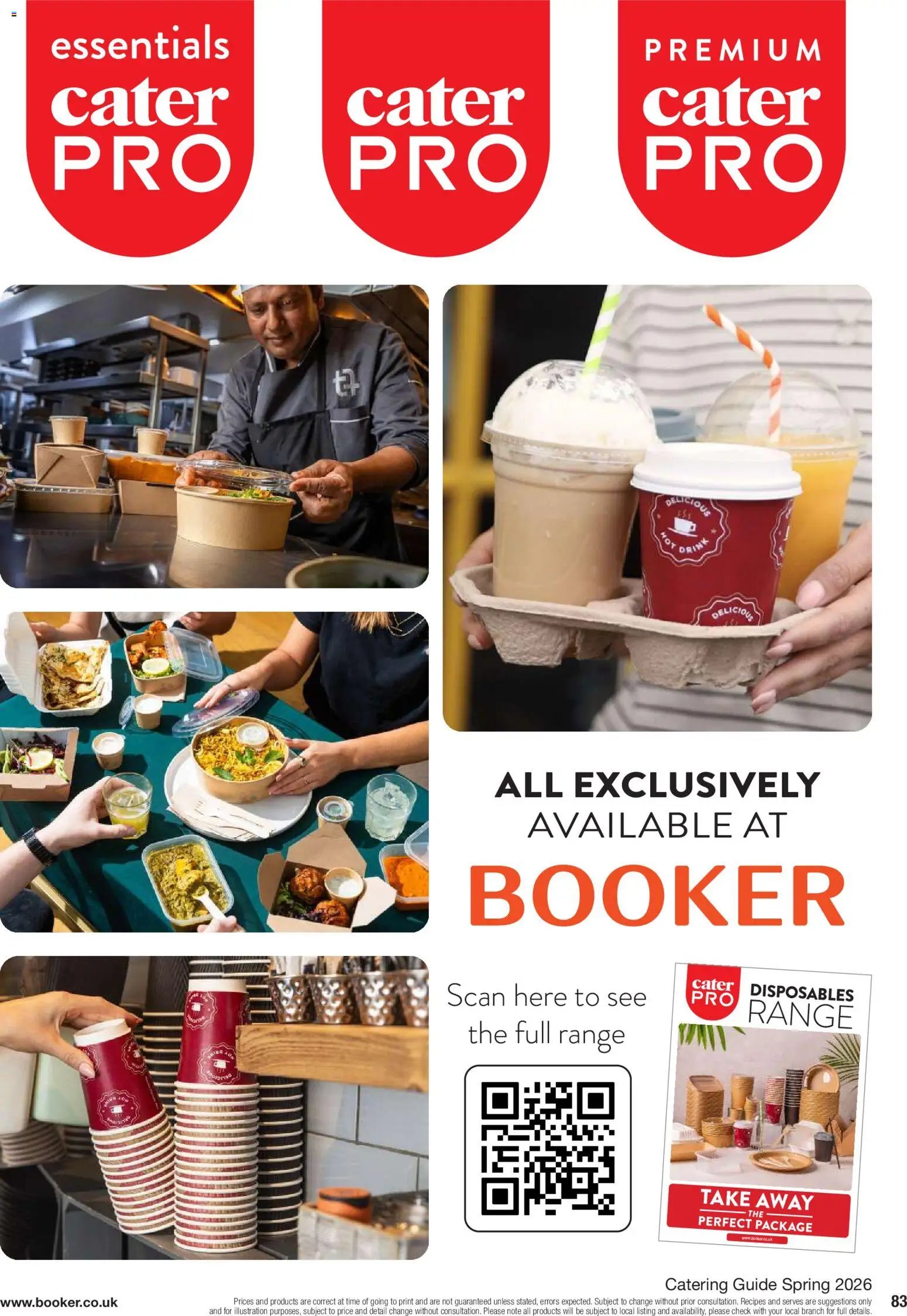 Booker Wholesale - spring catering news 2026