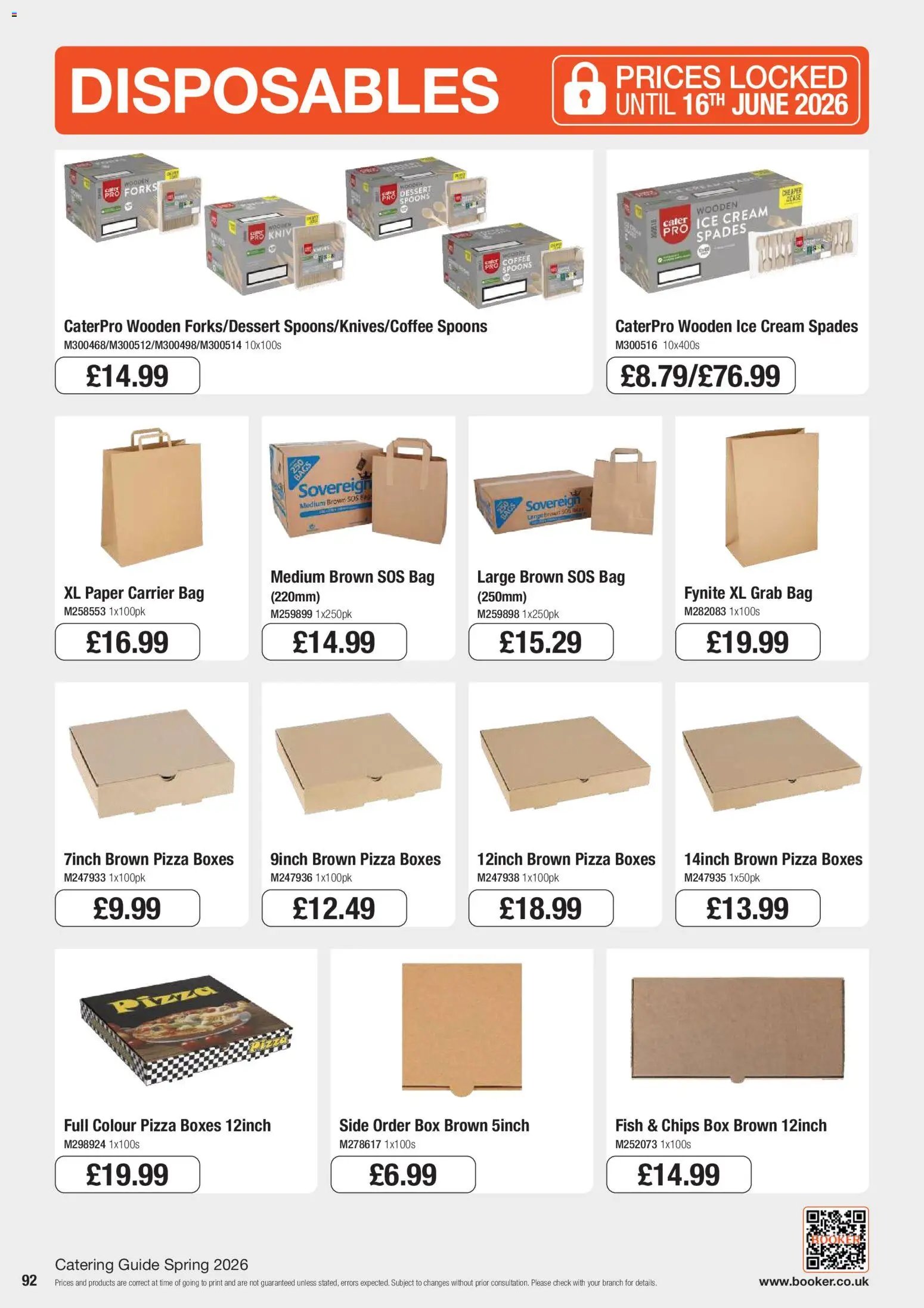 Booker Wholesale - spring catering news 2026