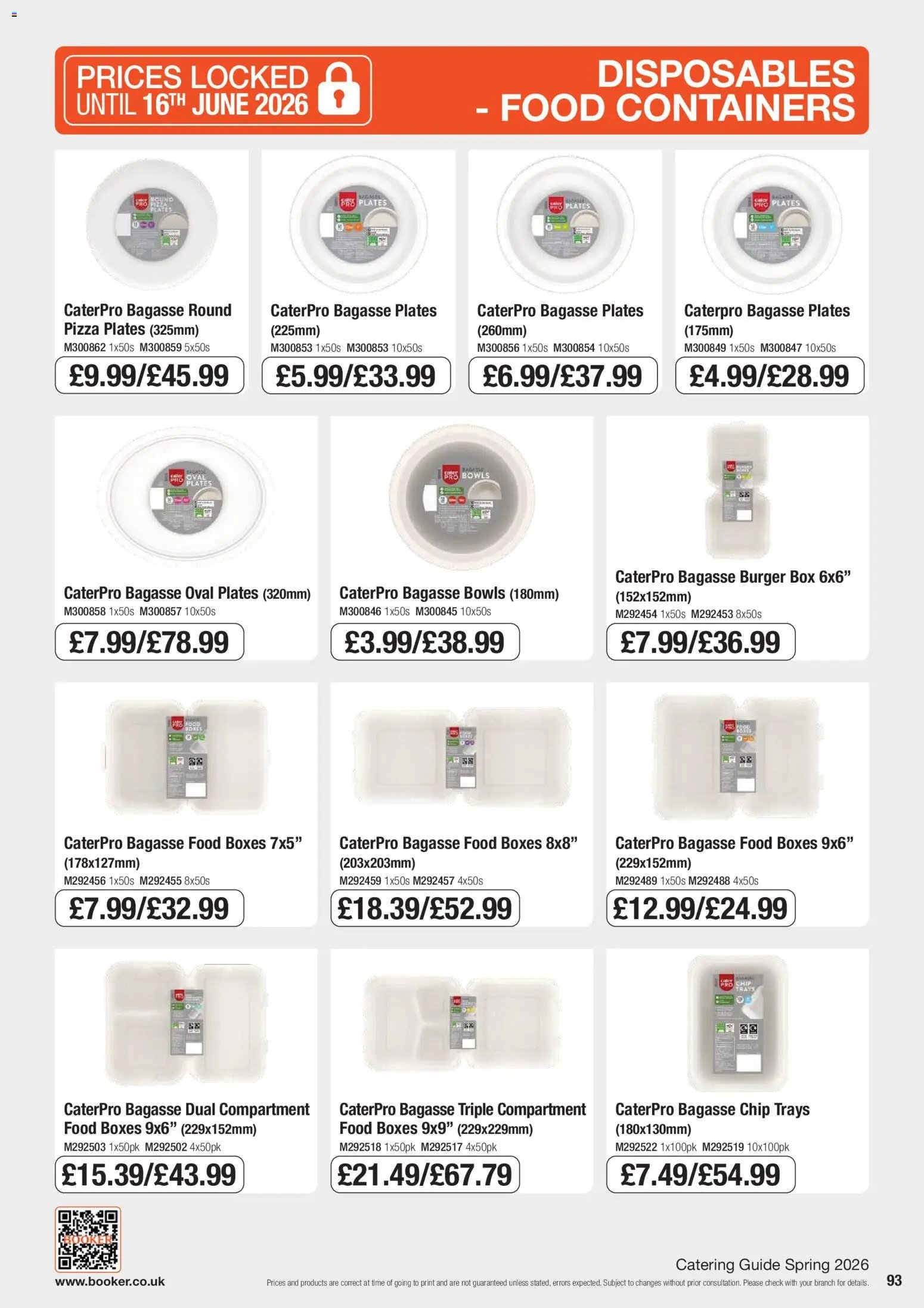 Booker Wholesale - spring catering news 2026